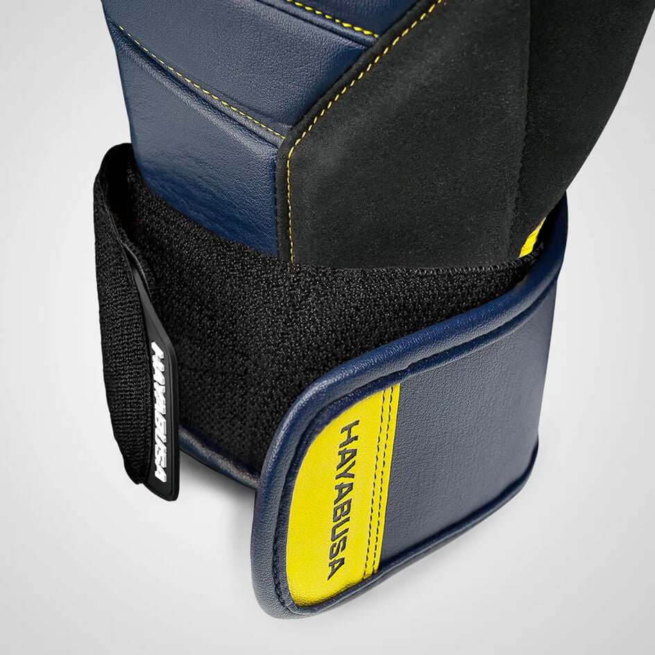 Hayabusa T3 Boxhandschuhe - Marineblau/Gelb