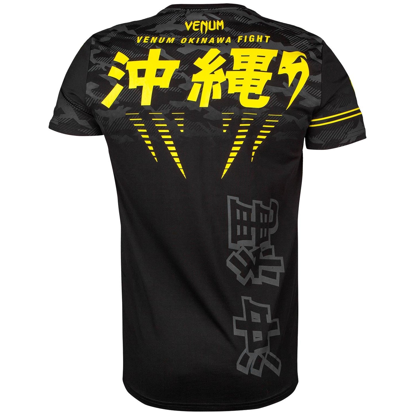 Venum Okinawa 2.0 T-shirt - Black/Yellow