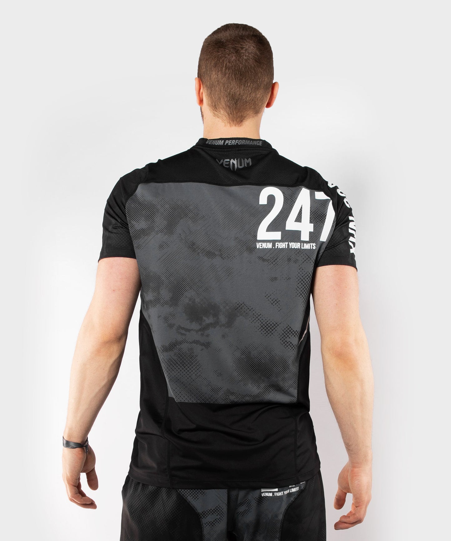 T-shirt Dry Tech Venum Sky247 - Noir/Gris