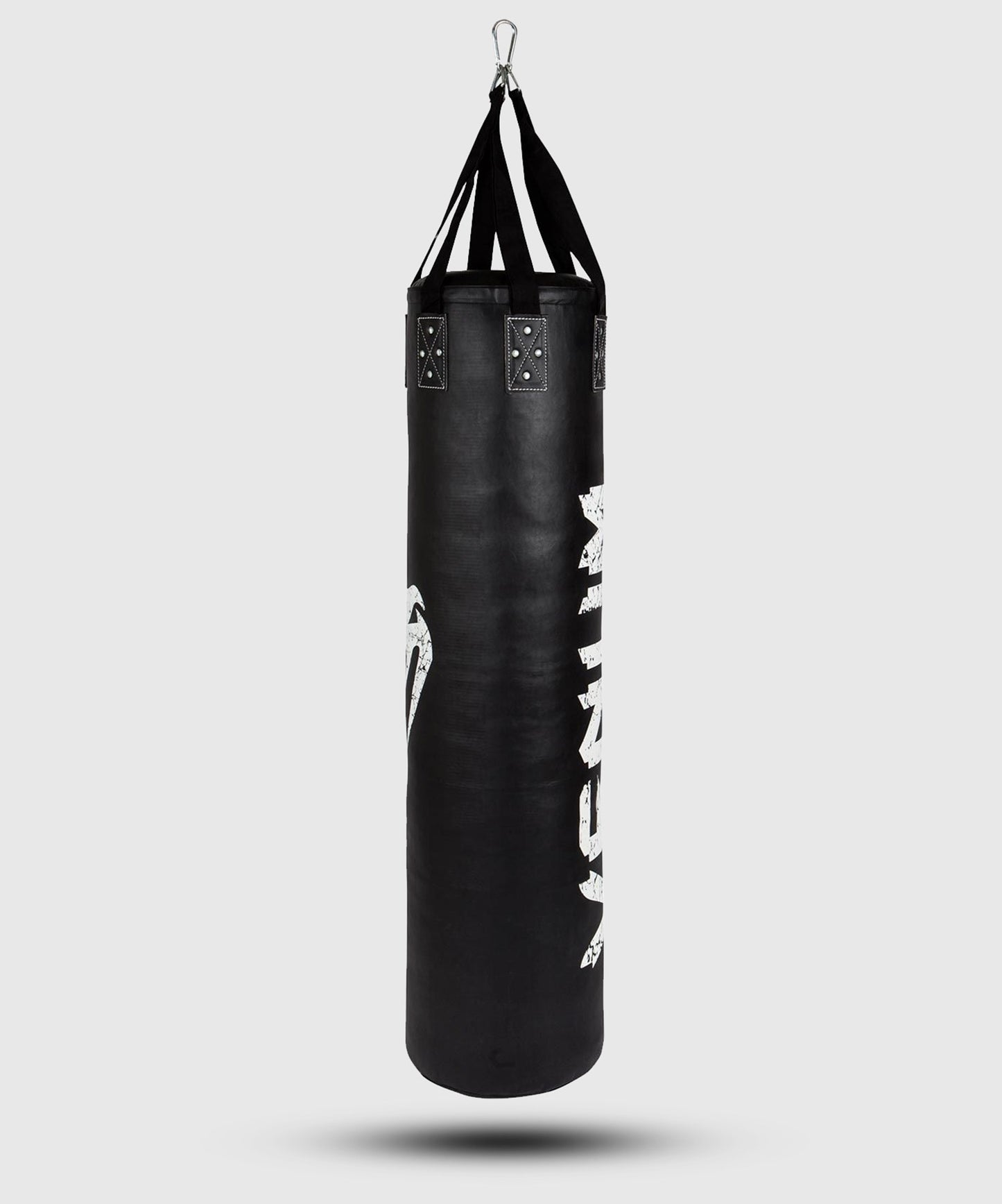 Venum Challenger Saco de Boxeo + Gancho de Techo - Negro/Blanco - Relleno - 150cm