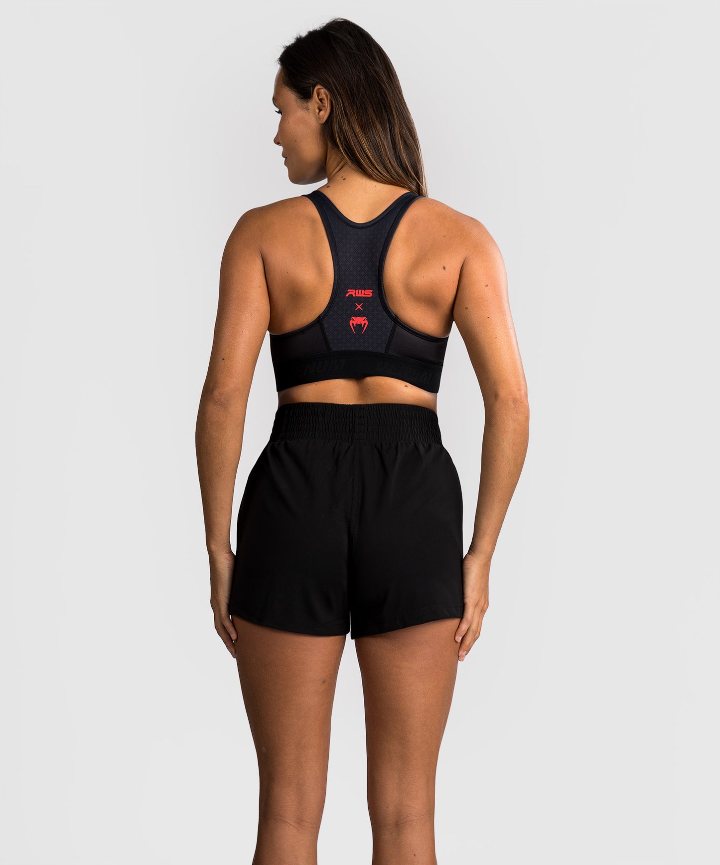 Venum x RWS 2.0 Damen Sport-BH – Schwarz/Rot
