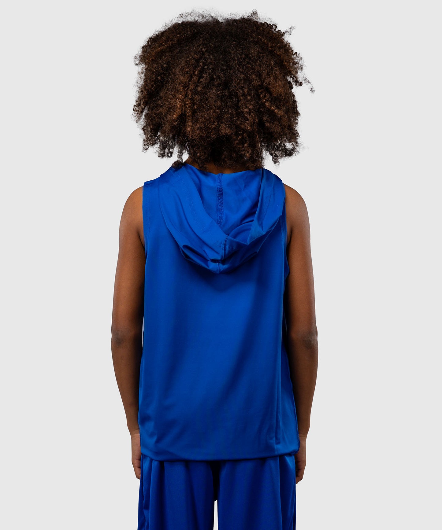 Venum Elite Kids Sleeveless Dry-Tech Hoodie - Royal Blue