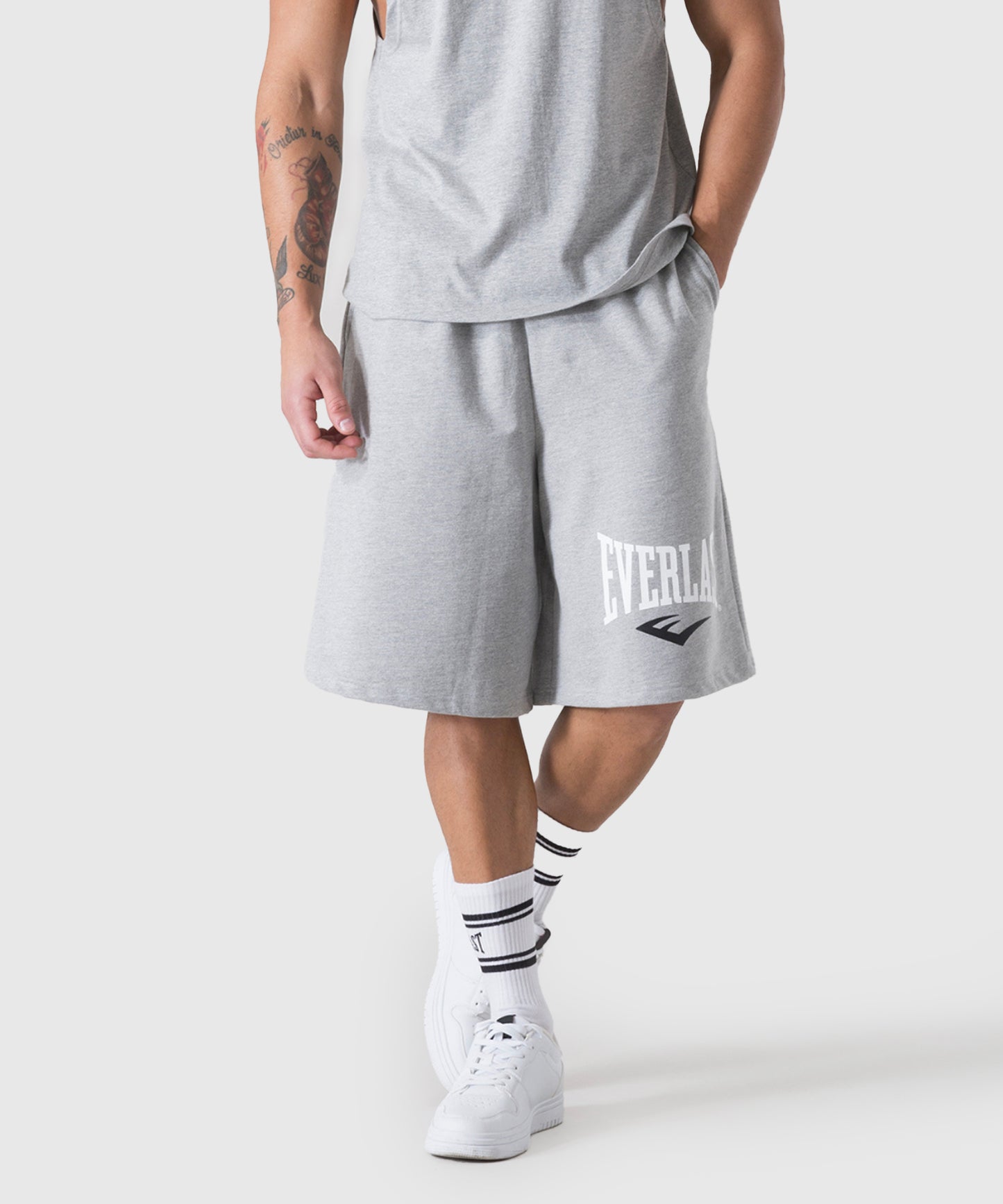 Everlast Coton Classic Fightshorts - Grigio Melange