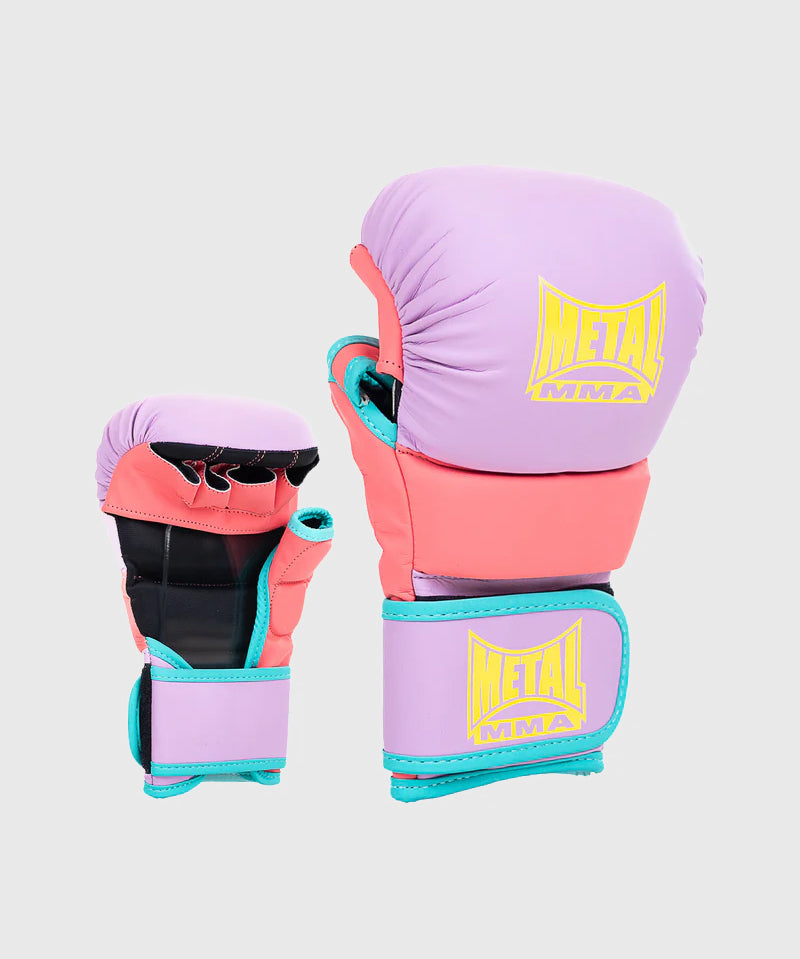Metal Boxe The Shell MMA-Sparring-Handschuhe Post Cutting Treats - Rosa