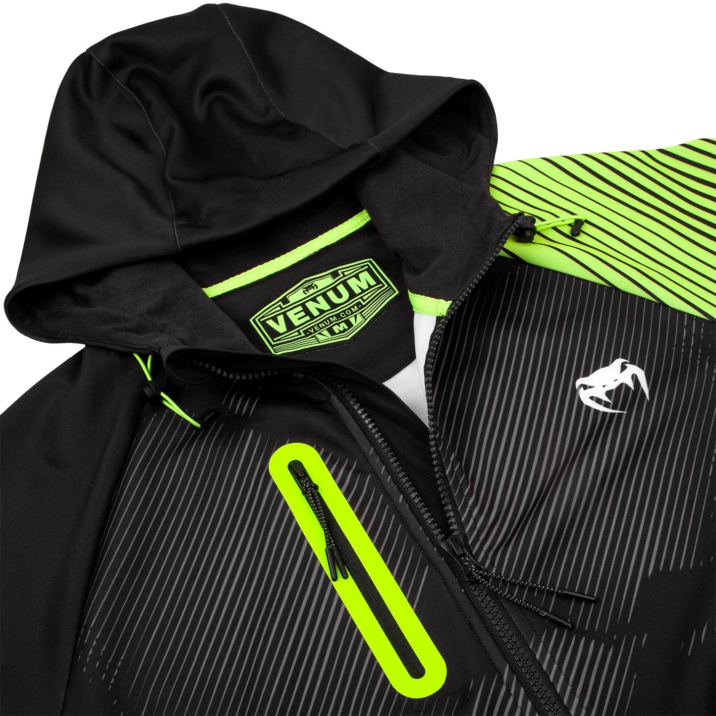 Sweatshirt Venum Training Camp 2.0 - Noir/Jaune Fluo - Exclusivité