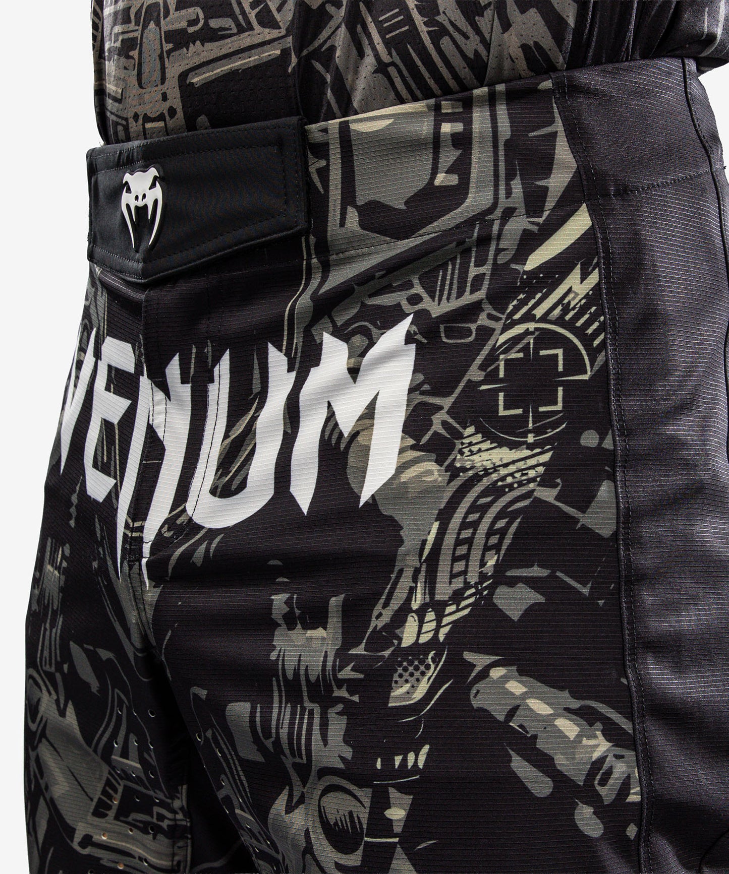 Venum MX Elite Alien Pantalón de Motocross - Negro/Arena