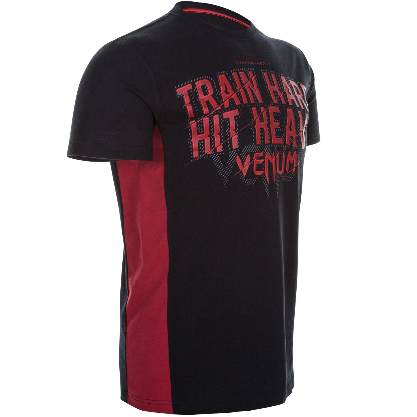 Venum Train Hard Hit Heavy T-shirt - Black