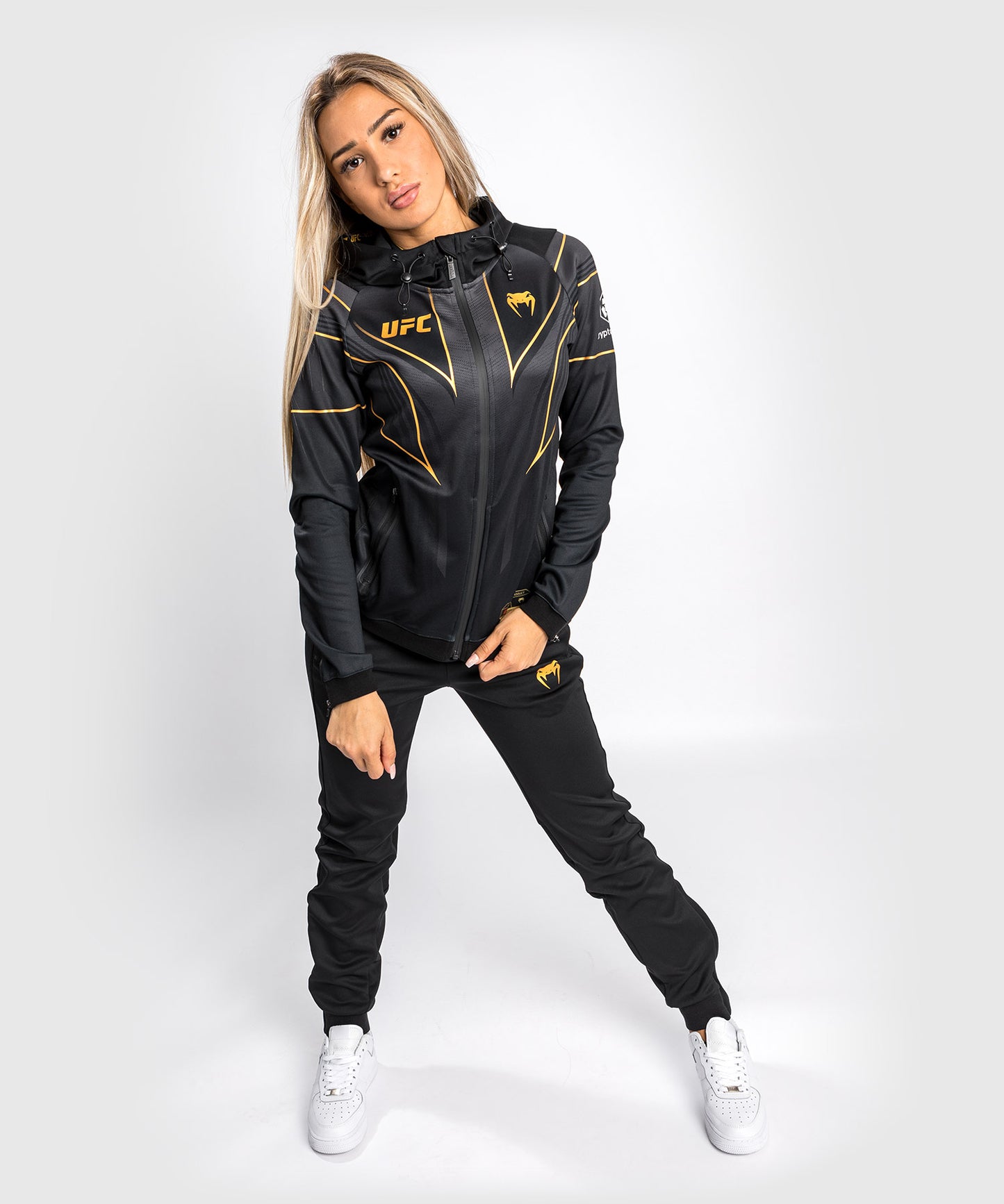 Sweatshirt à Capuche Femme UFC Venum Authentic Fight Night 2.0 - Champion