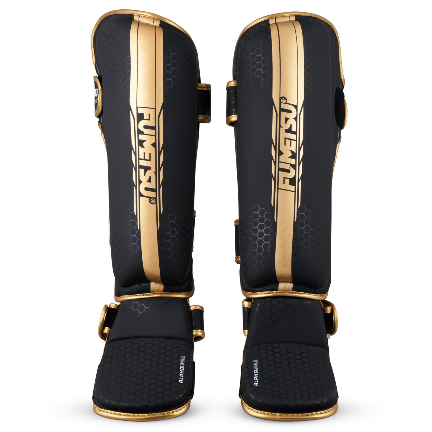 Fumetsu Alpha Pro Schienbeinschoner - Schwarz/Gold