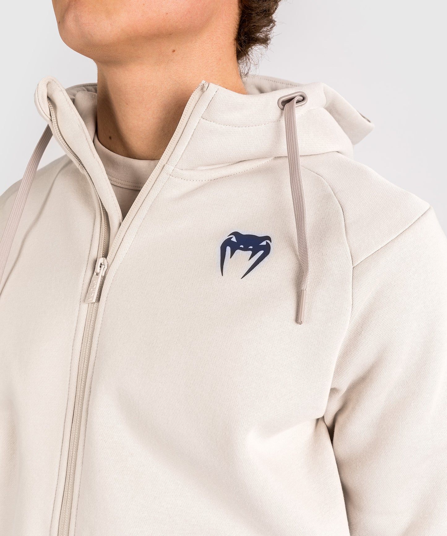 Sweatshirt Zippé à Capuche Venum Strikeland - Greige