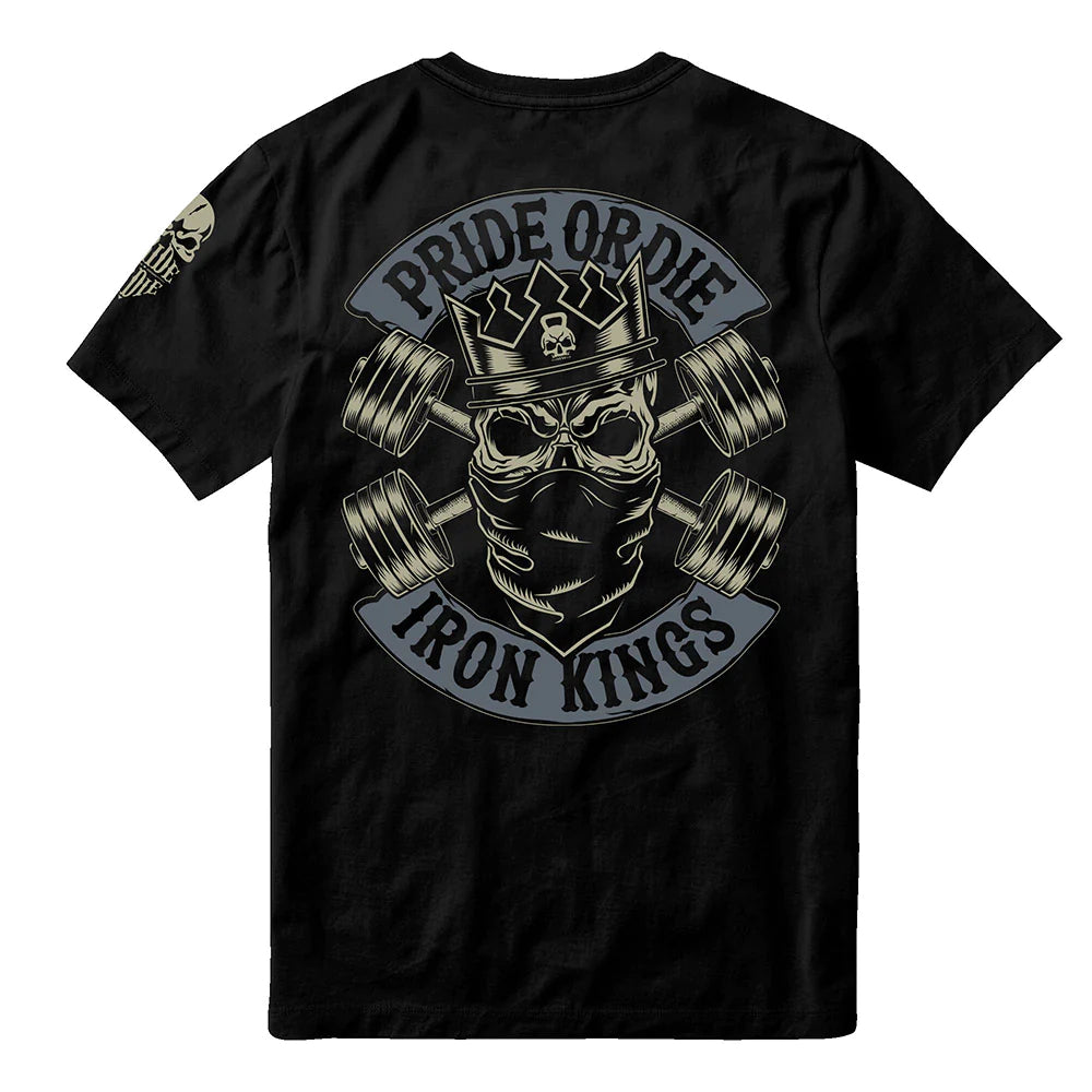 Pride Or Die Iron Kings Trainings-T-Shirt - Schwarz