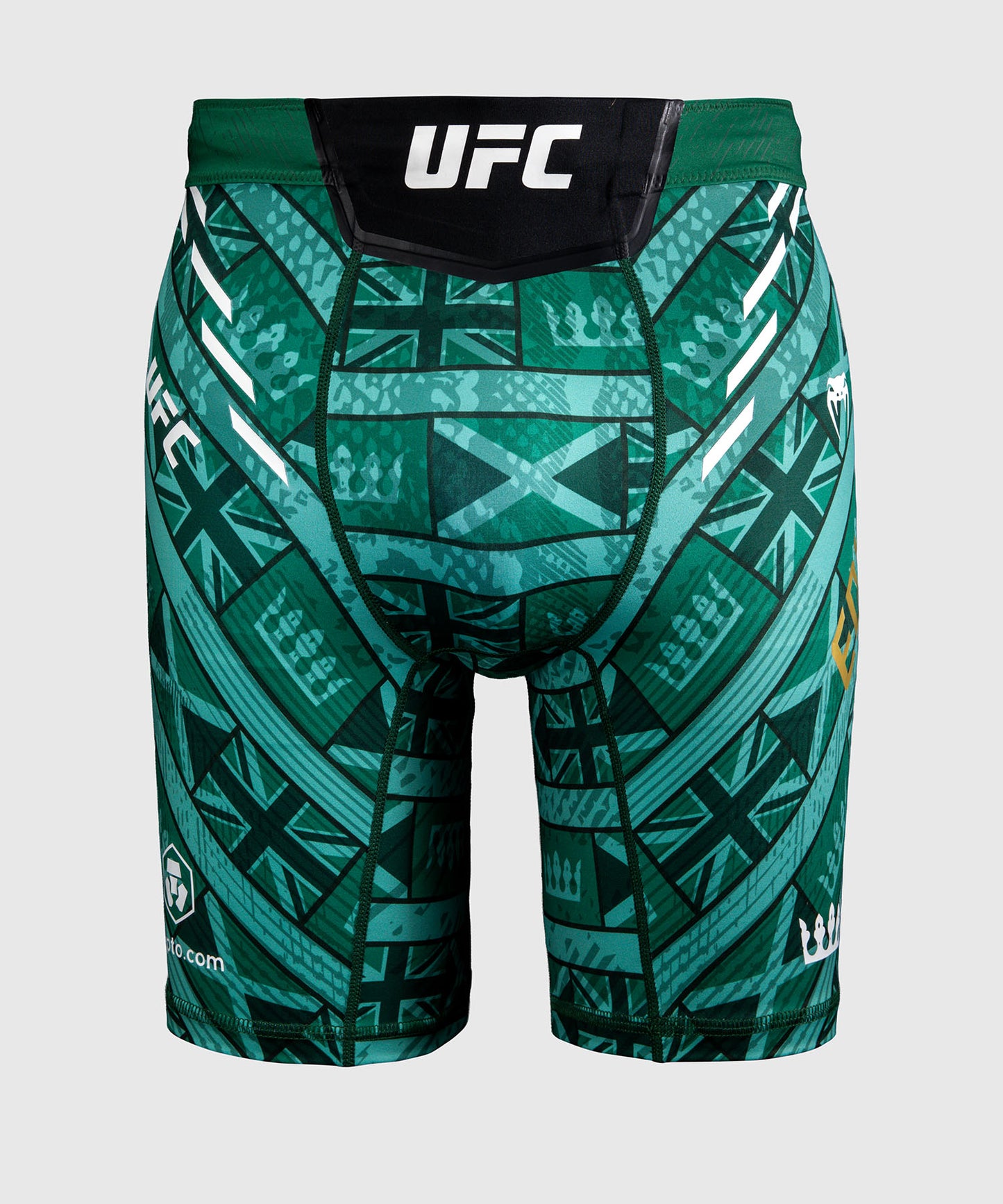 Men's UFC Unrivaled by Venum Green Leon Edwards Vale Tudo Short