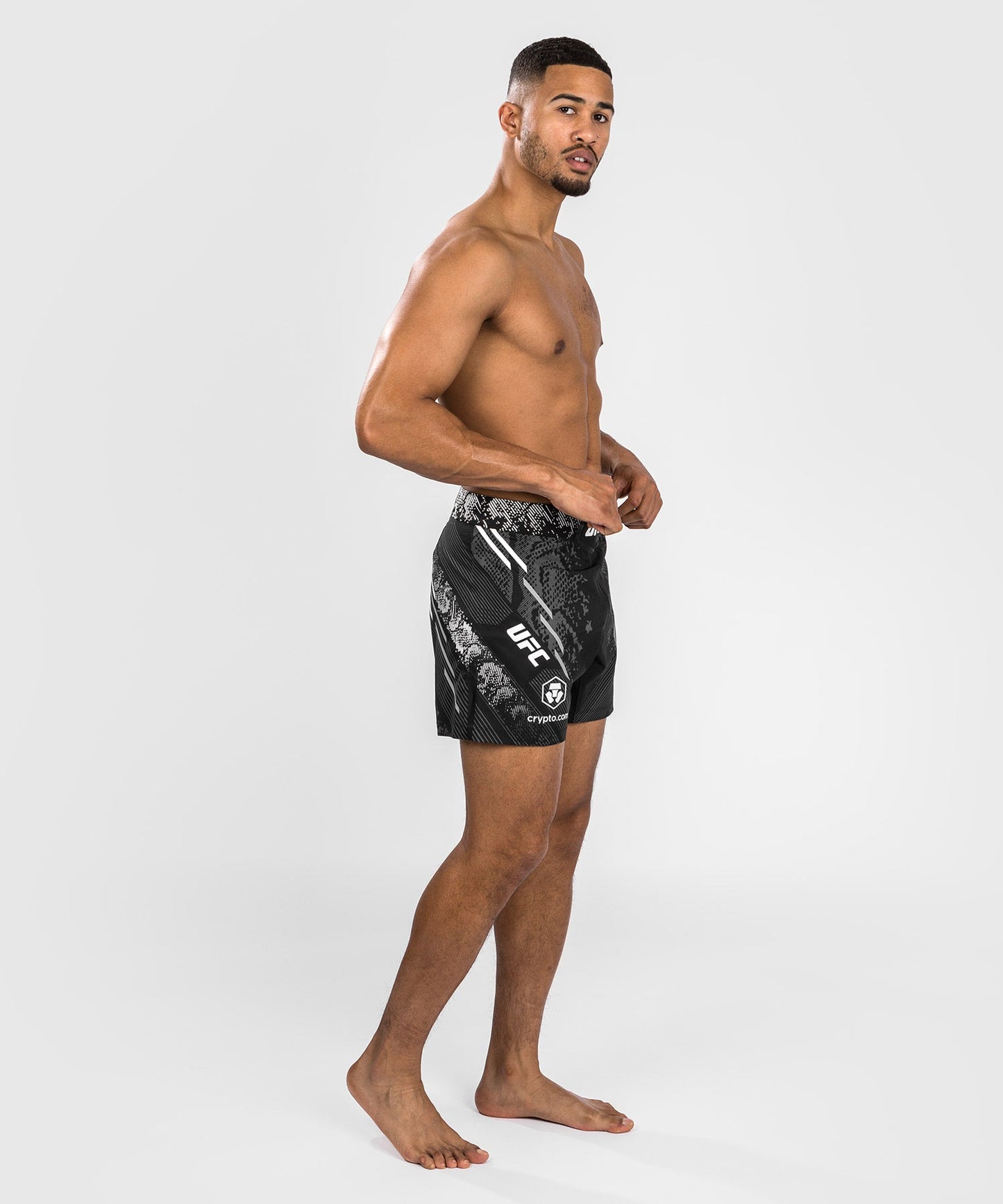 UFC Men's Adrenaline by Venum Authentic Fight Night Short - Black