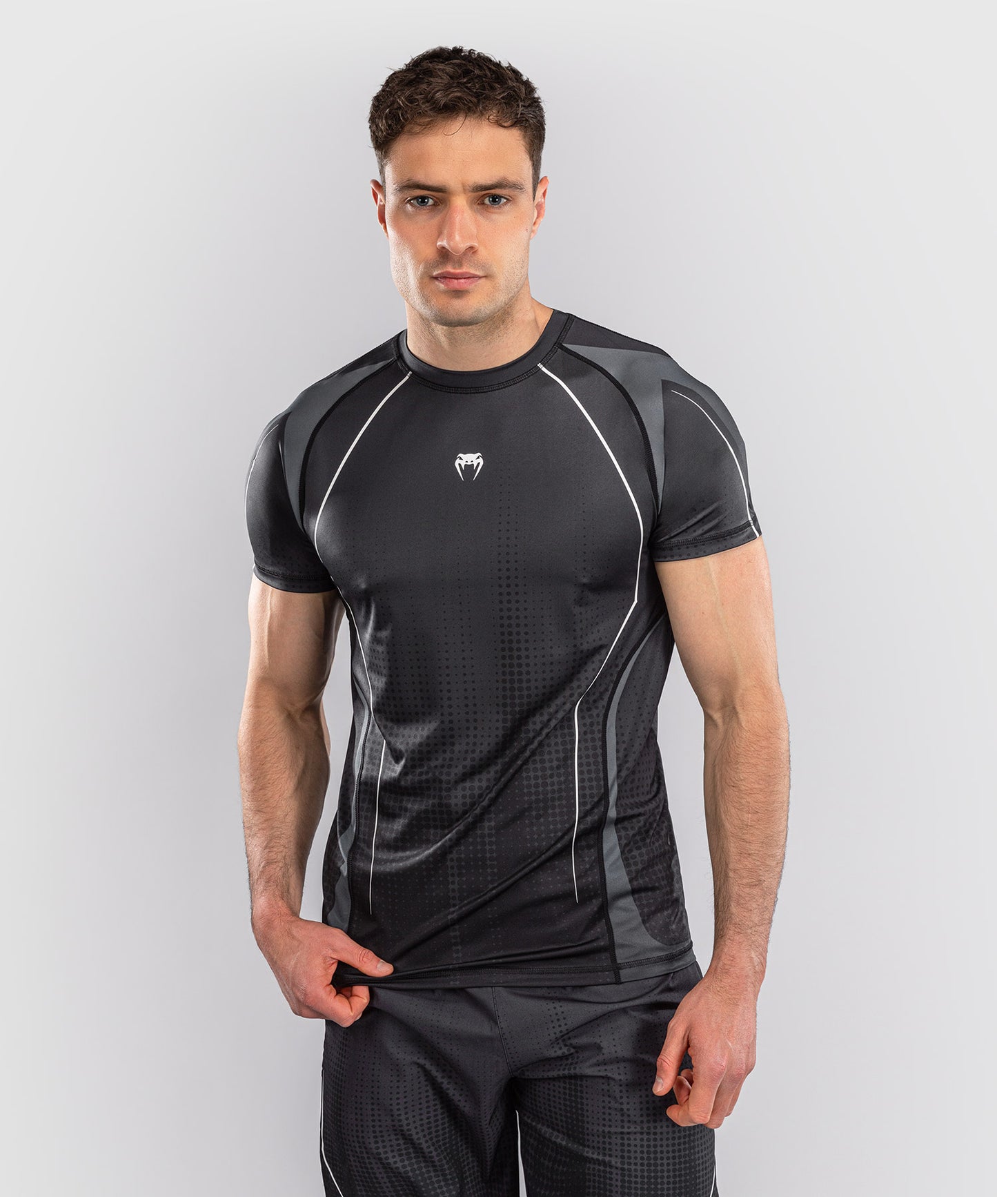 Venum Stealth Dry-Tech T-Shirt - Black/White
