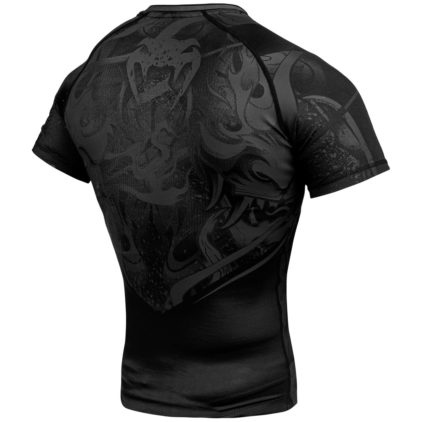Rashguard Venum Devil - Mangas cortas - Negro/Negro