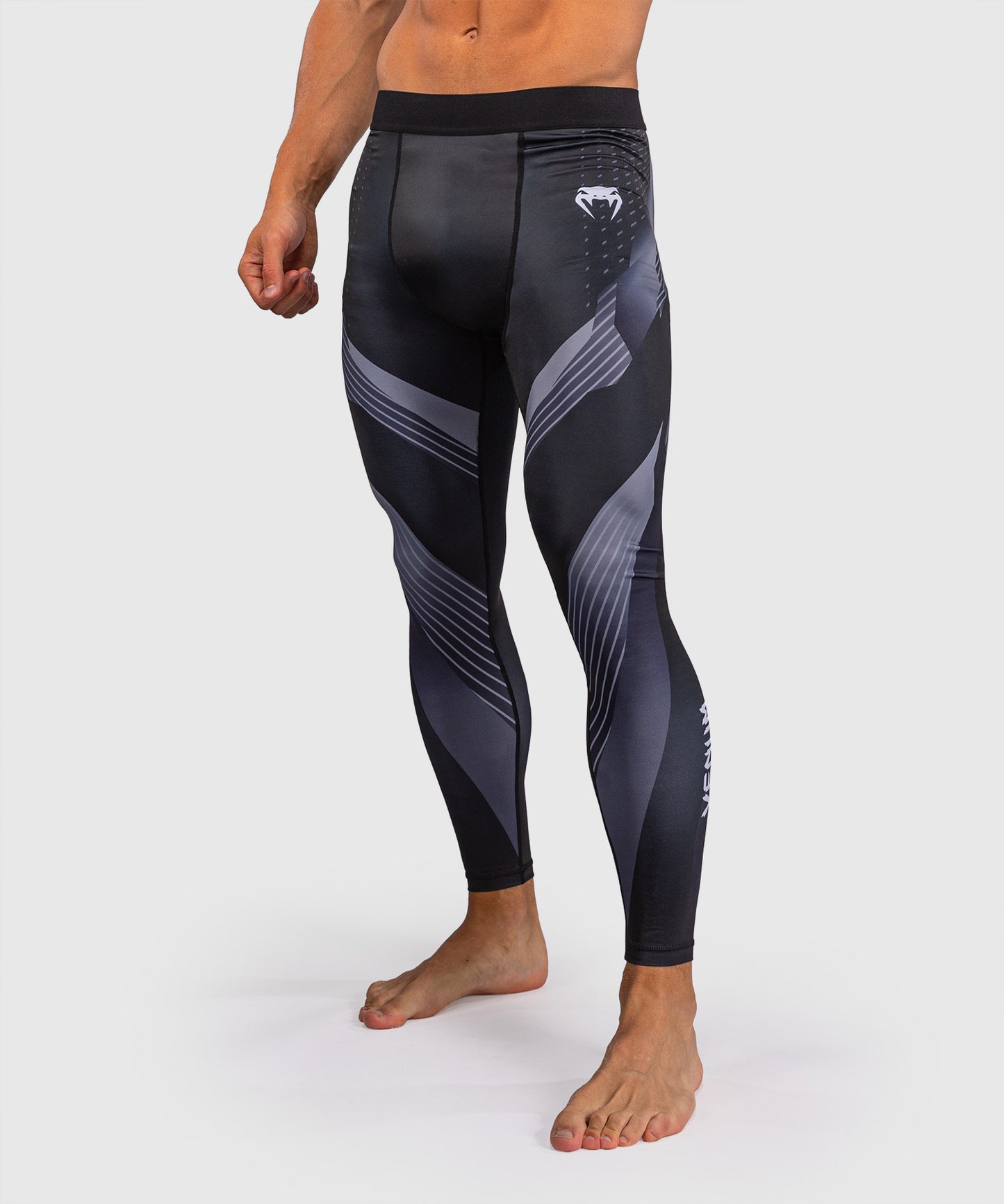 Venum No-Gi 6.0 Spats - Negro/Blanco