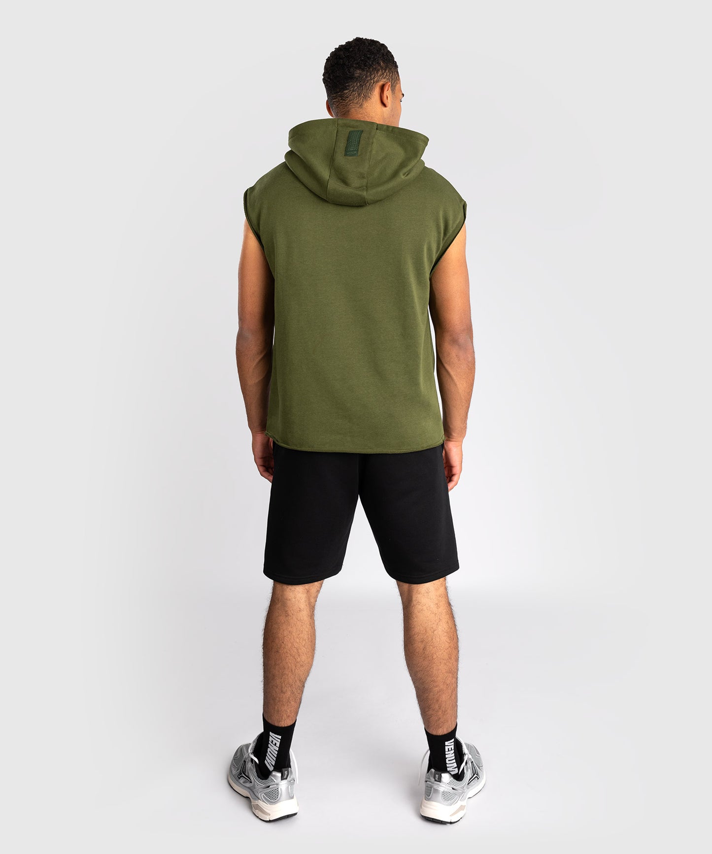 Venum Muay Thai VT Felpa con Cappuccio Senza Maniche – Verde Militare