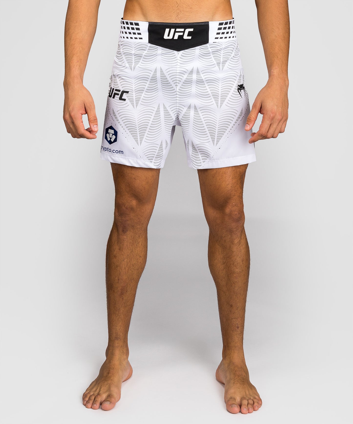 Short de combat coupe courte Homme UFC Zenith by Venum Authentic Fight Night - Blanc