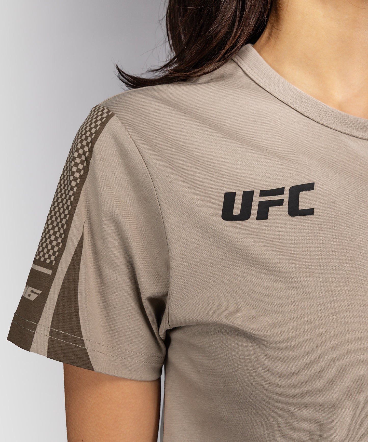Venum UFC Unity by Venum Authentic Fight Week Women's Short Sleeve T-Shirt - Sand