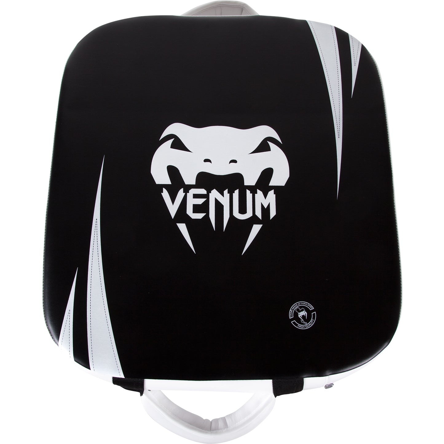 Venum Absolute Square Kick Shield - Skintex Leder - Schwarz/Ice