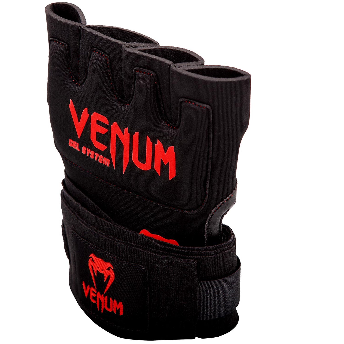 Venum Gel Kontact Handschuh Wraps - Schwarz/Rot