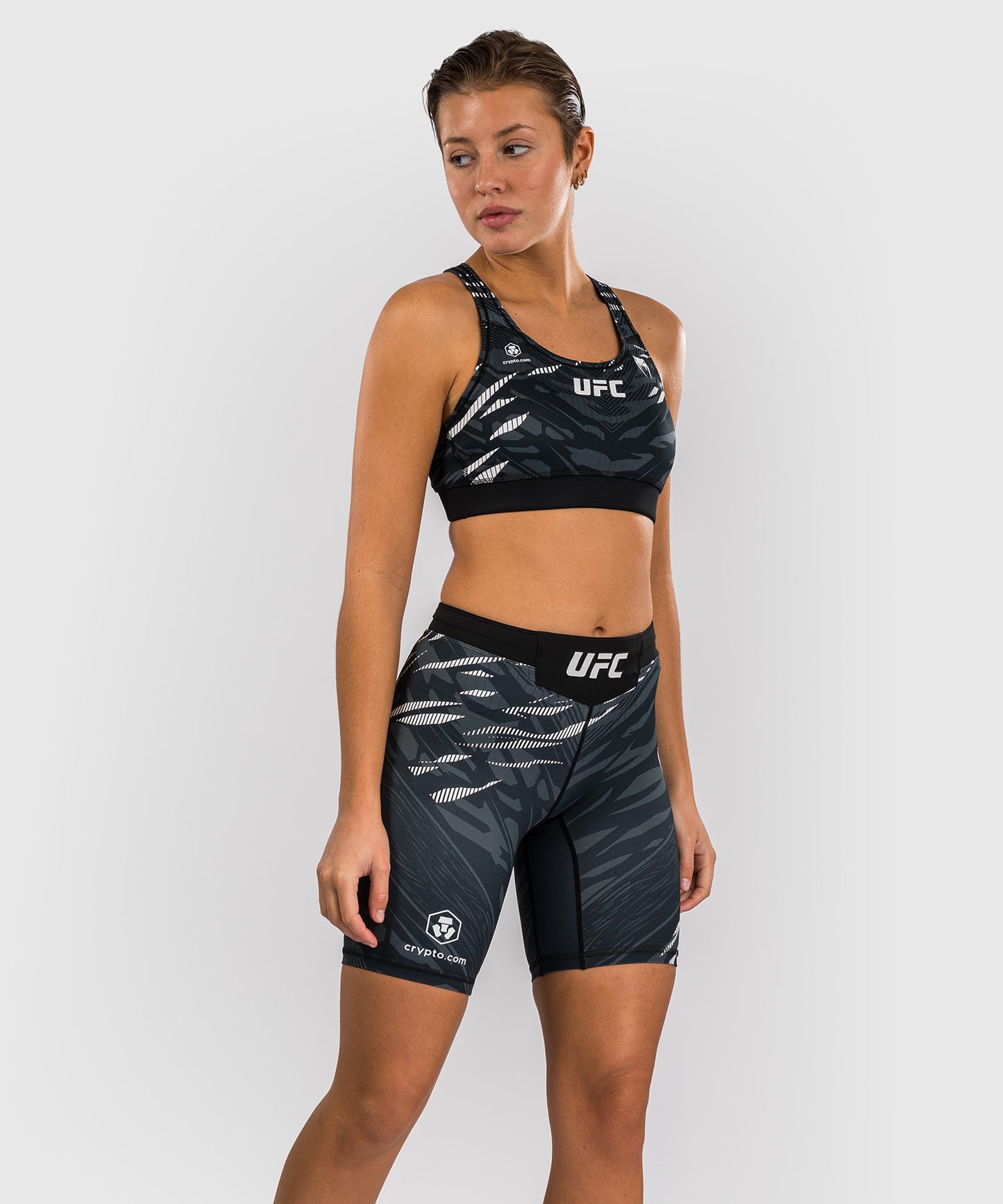 Short de compression pour Femmes UFC Fusion by Venum Authentic Fight Night - Coupe Longue - Noir