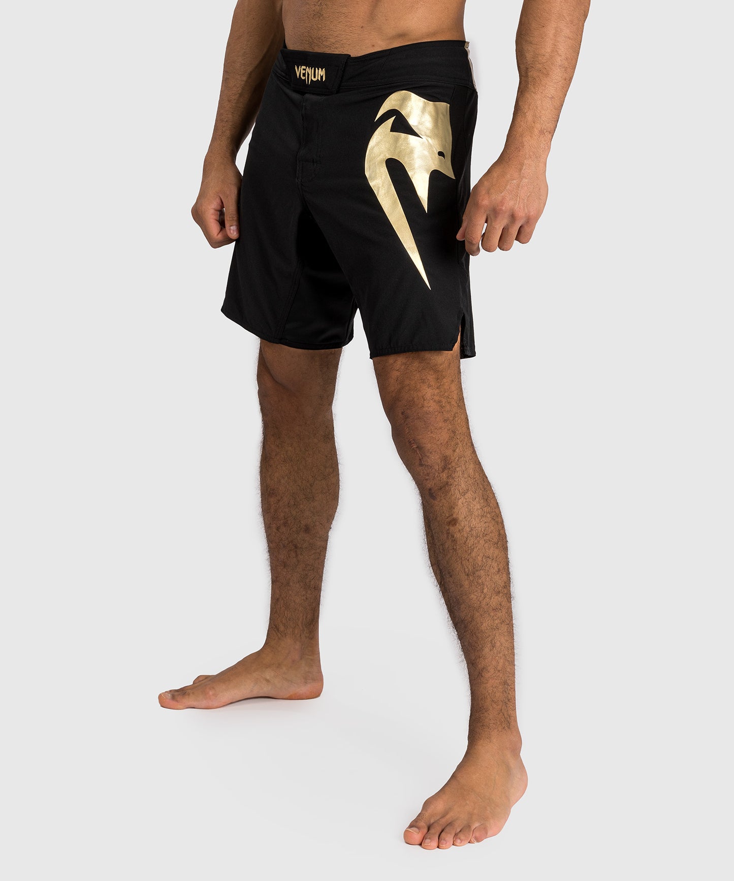 Venum Light 5.0 Fightshorts - Nero/Oro