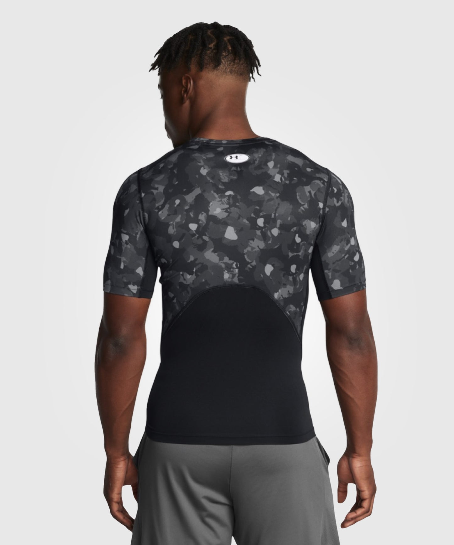 T-Shirt De Compression Under Armour Heatgear Armour - Noir/Gris