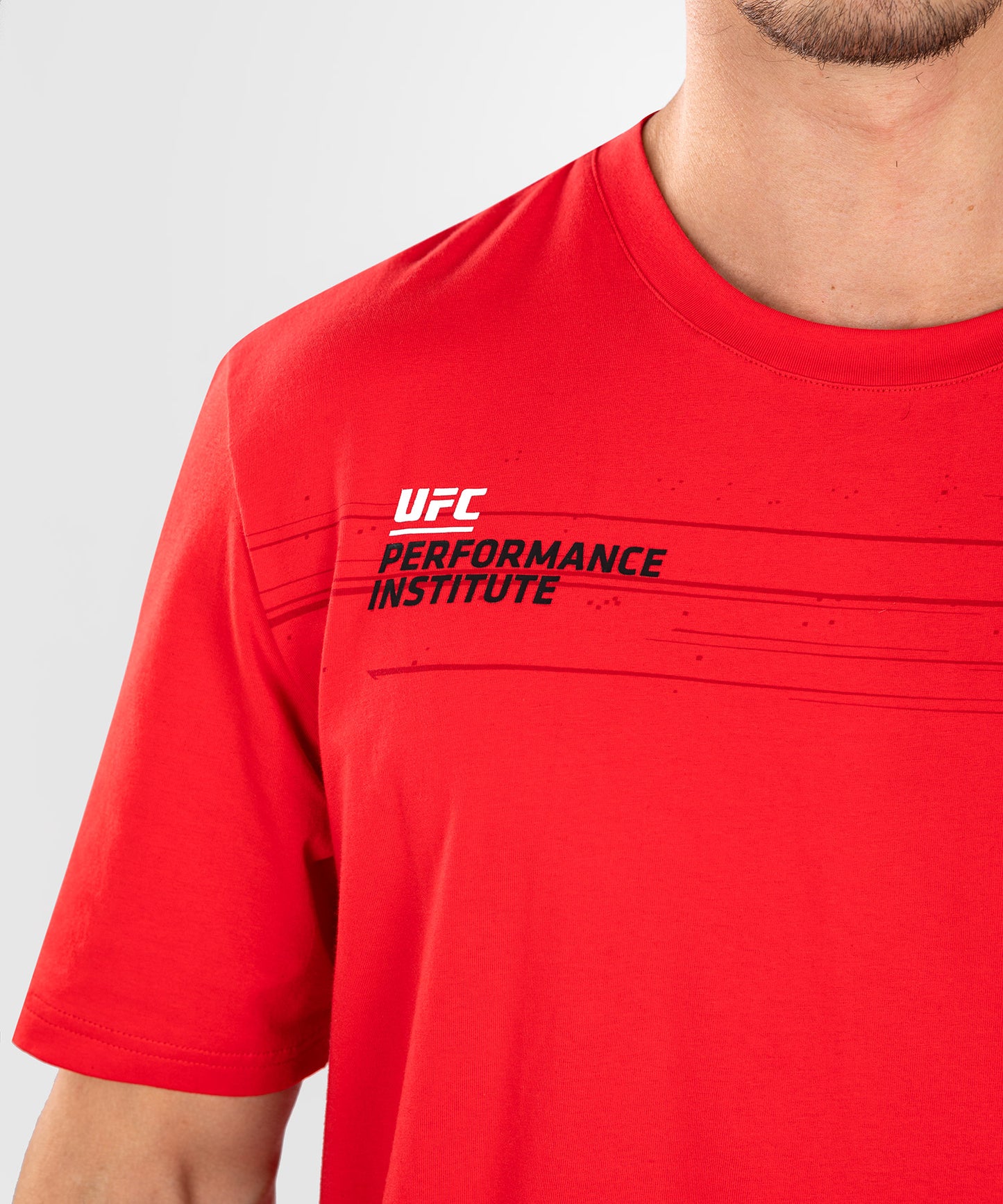 UFC Venum Performance Institute 2.0 Herren T-Shirt -Rot
