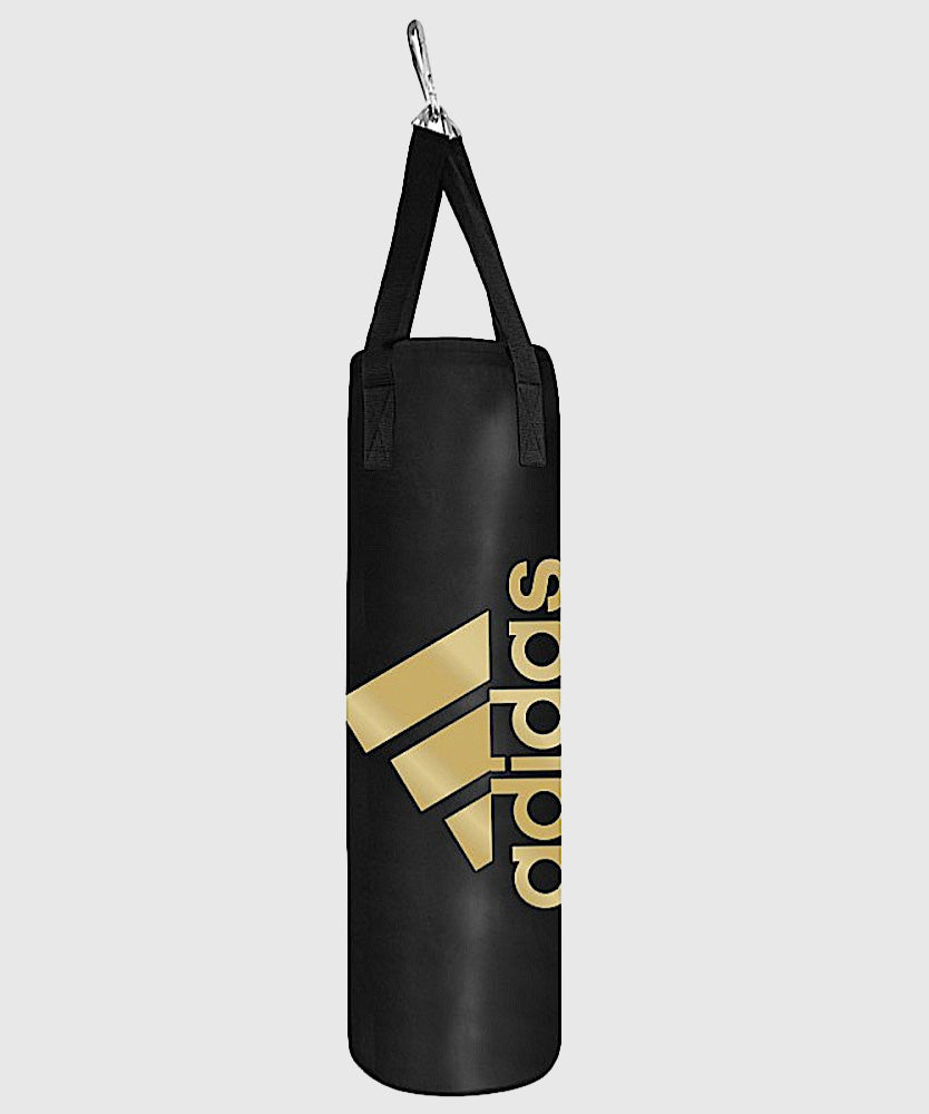 Adidas Boxsack aus PU - Schwarz/Gold