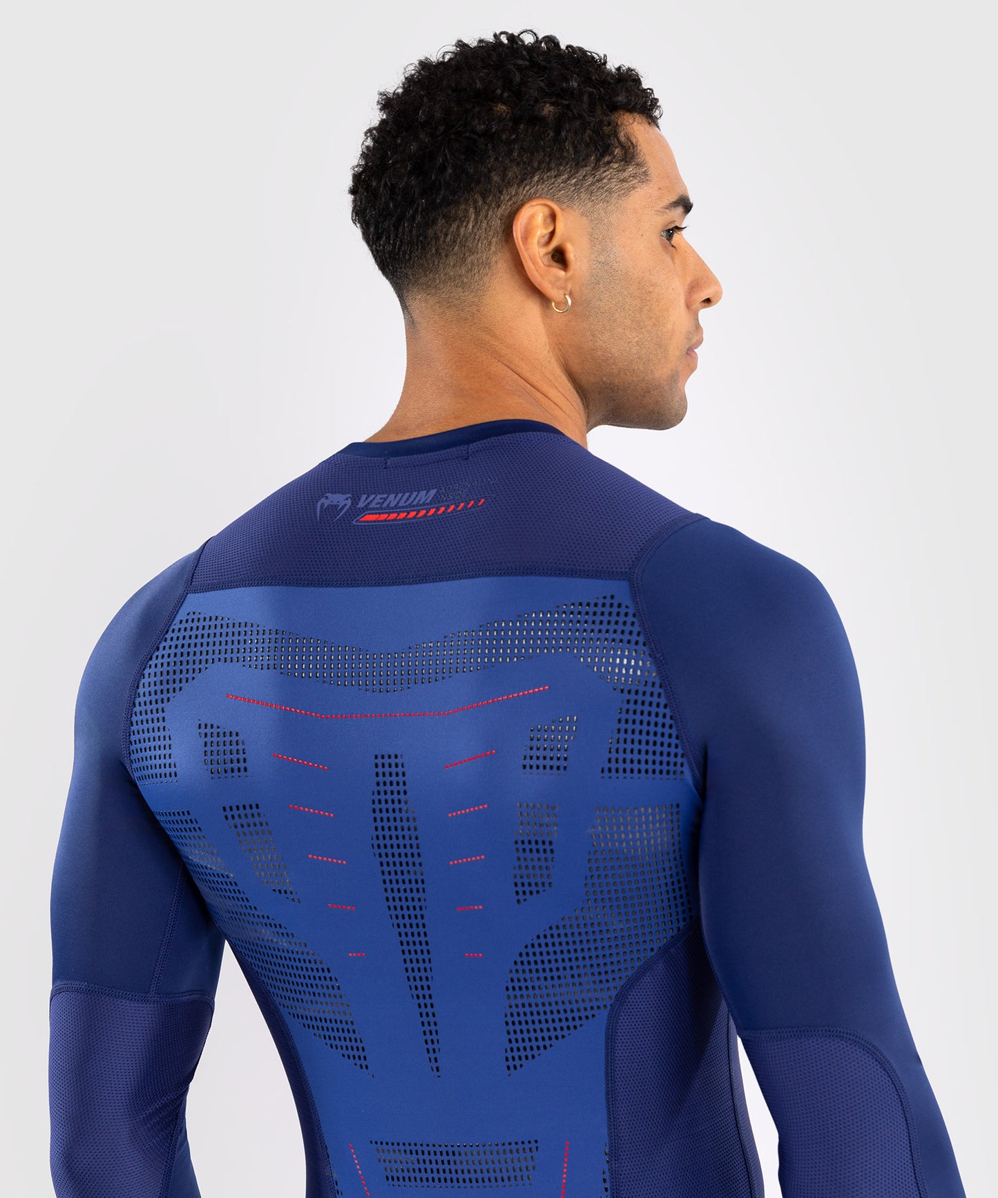 Venum Technical 3.0 Rashguard a Maniche Lunghe - Blu Notte