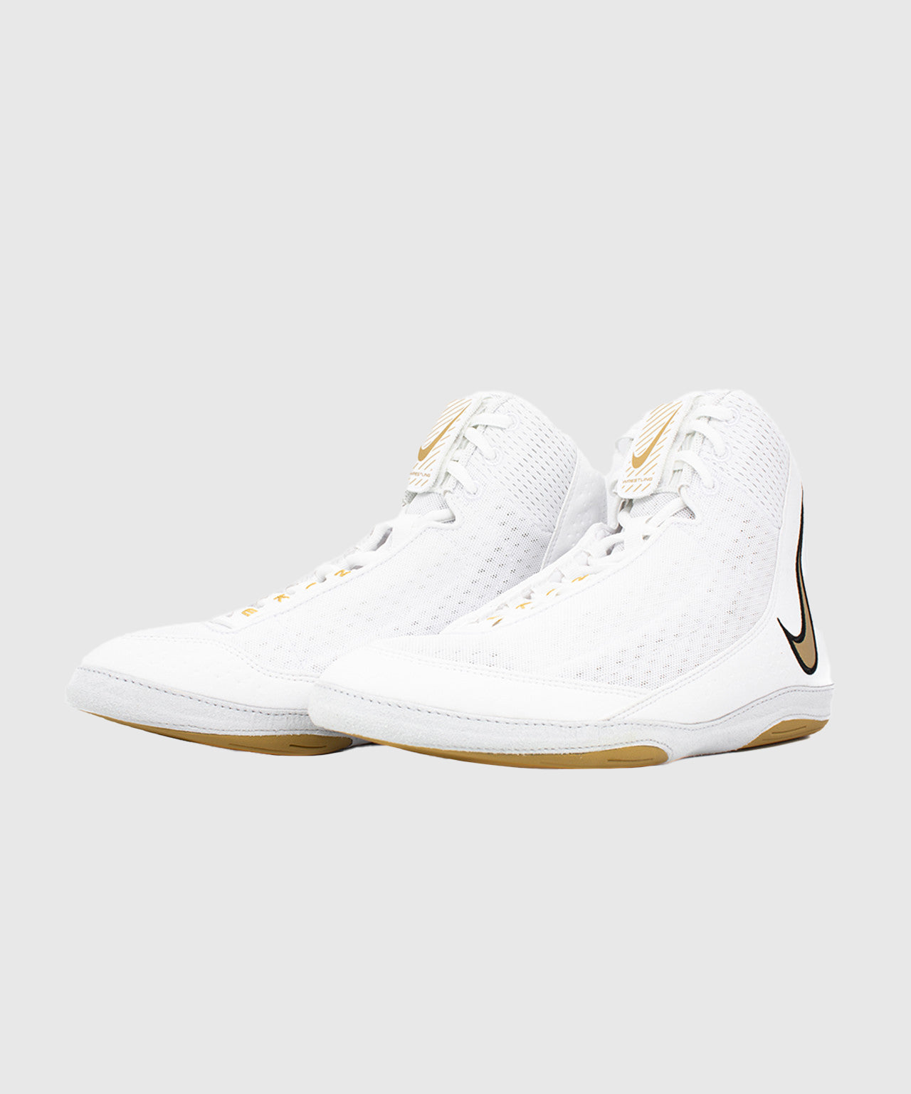 Chaussures de Lutte Nike Inflict 4 - Blanc/Or