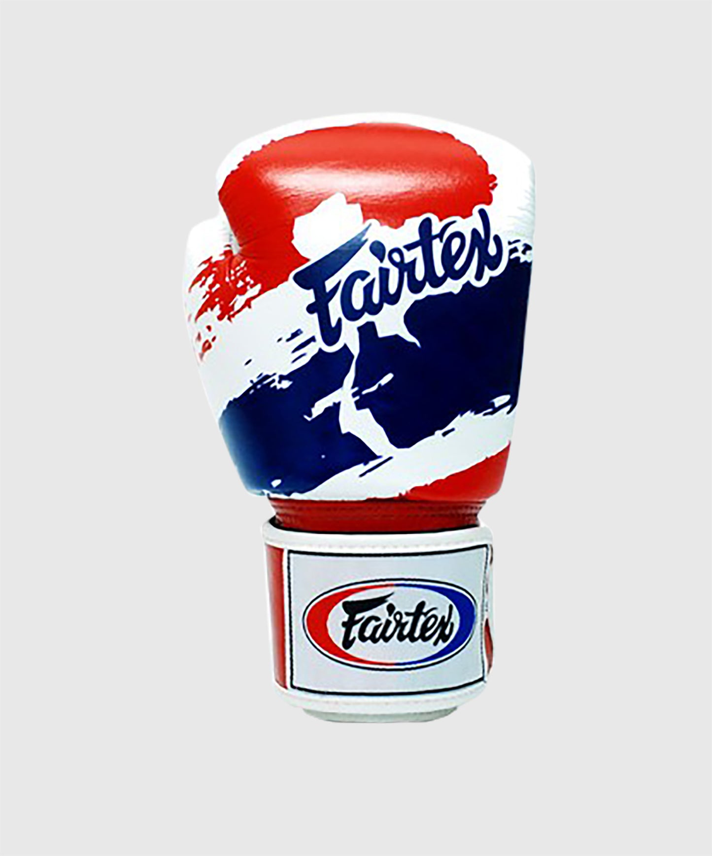 Fairtex Thai Pride Guantes de Boxeo - Blanco/Azul/Rojo
