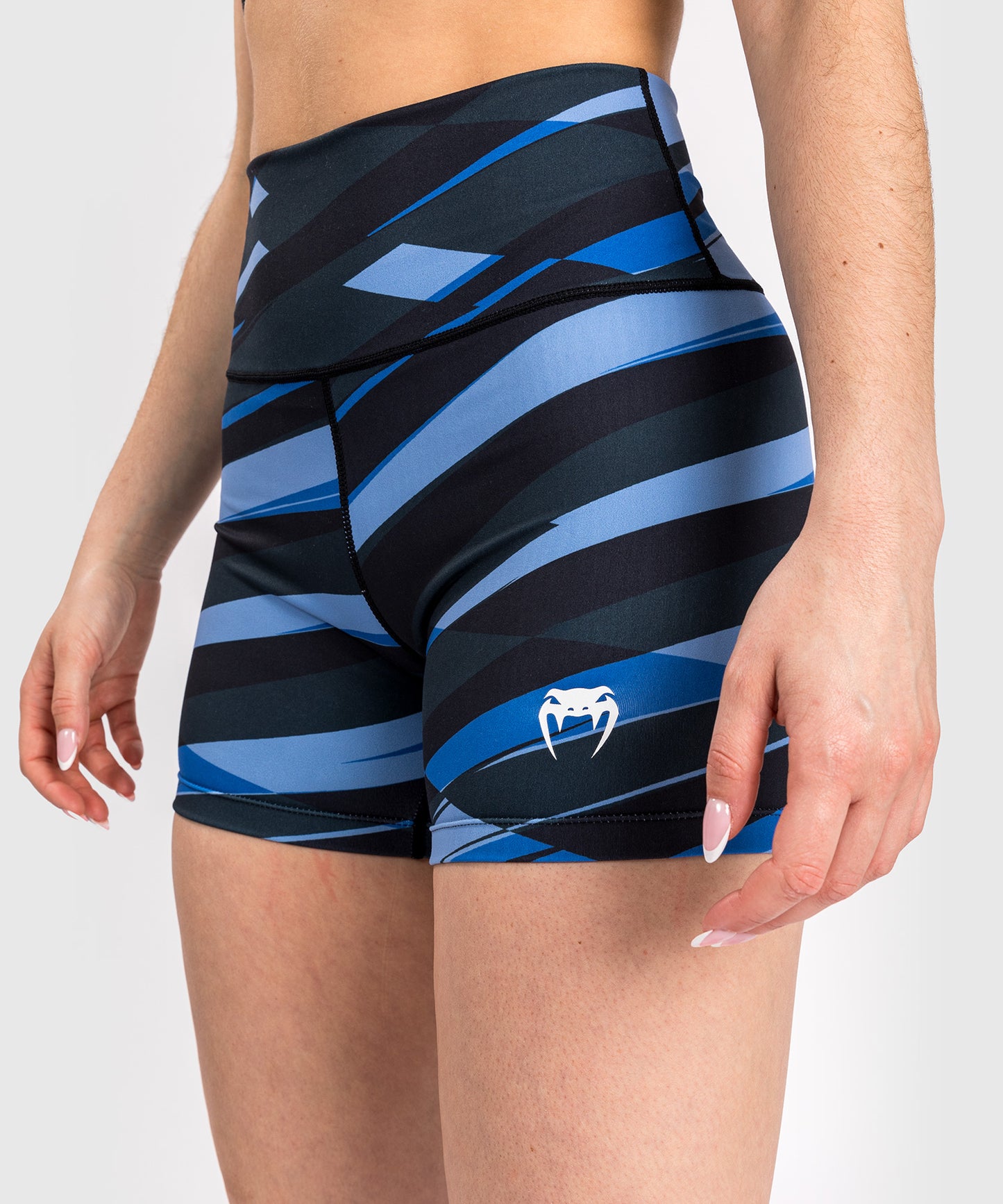 Short de Compression pour Femmes Venum Abyss - Bleu Foncé