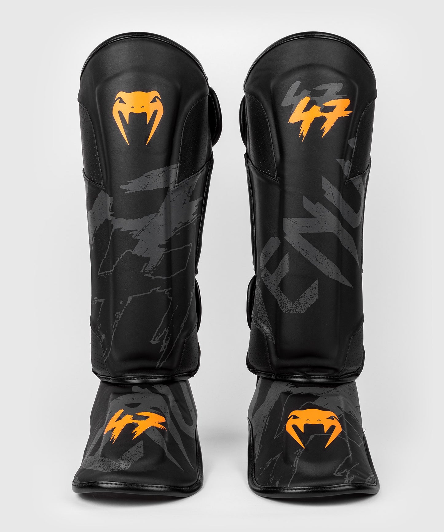 Venum S47 Schienbeinschützer - Schwarz/Orange