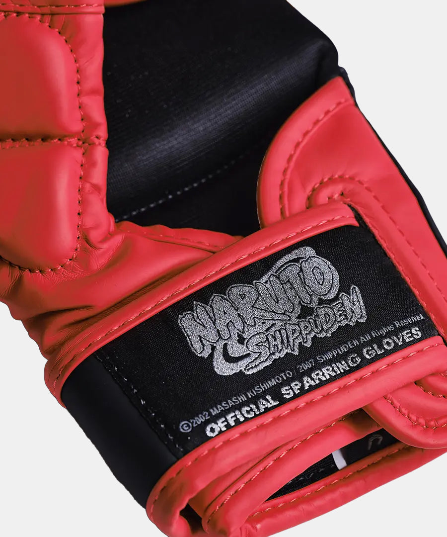 Gants de sparring MMA Akatsuki Elion x Naruto - Noir/Rouge