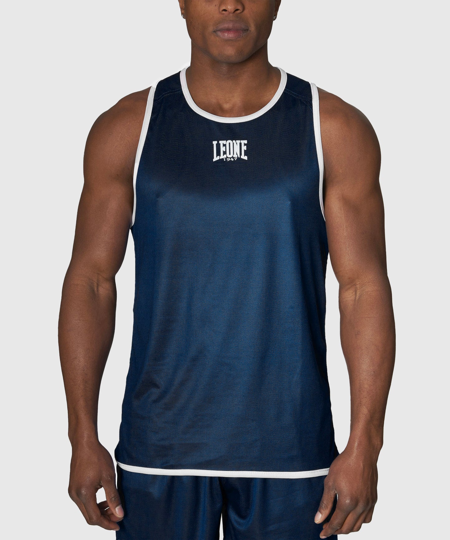 Leone Canotta da Boxe Reversibile - Blu/Rosso