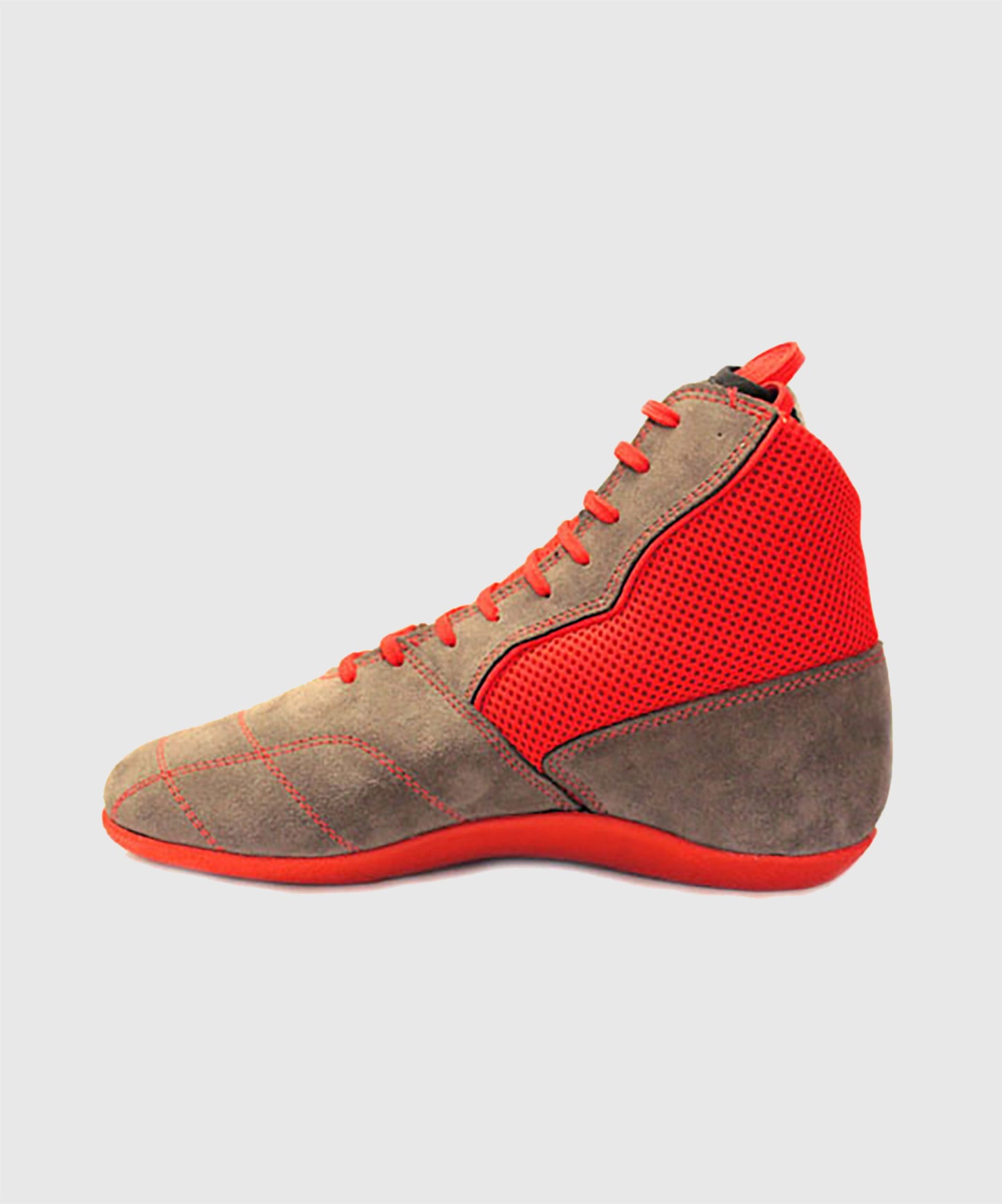 Rivat Boom Französische Boxen Savate Schuhe - Grau/Rot