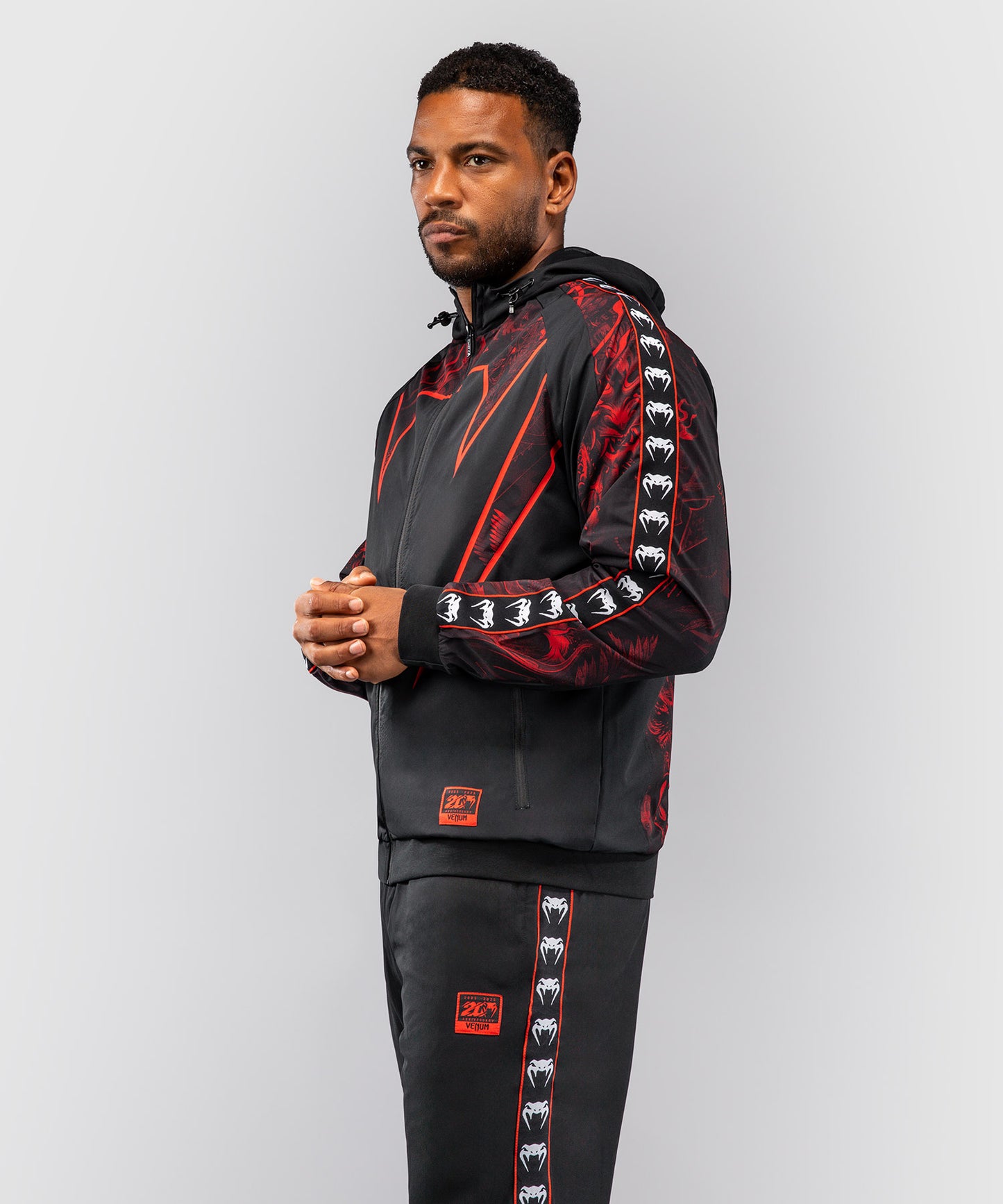 Venum 20th Anniversary Trainingsjacke - Schwarz/Rot