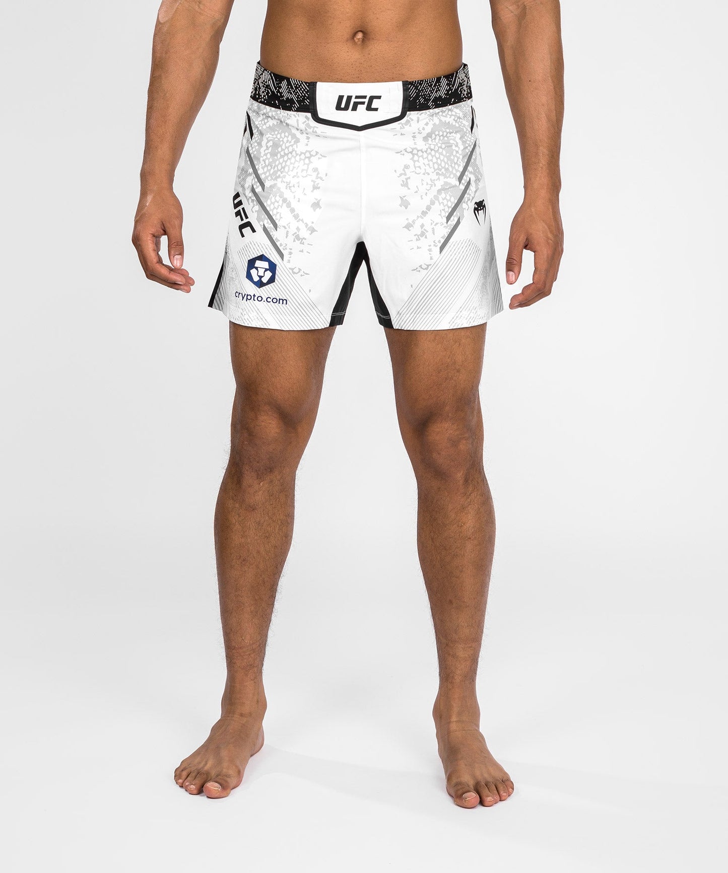 UFC Men's Adrenaline by Venum Authentic Fight Night Short - White