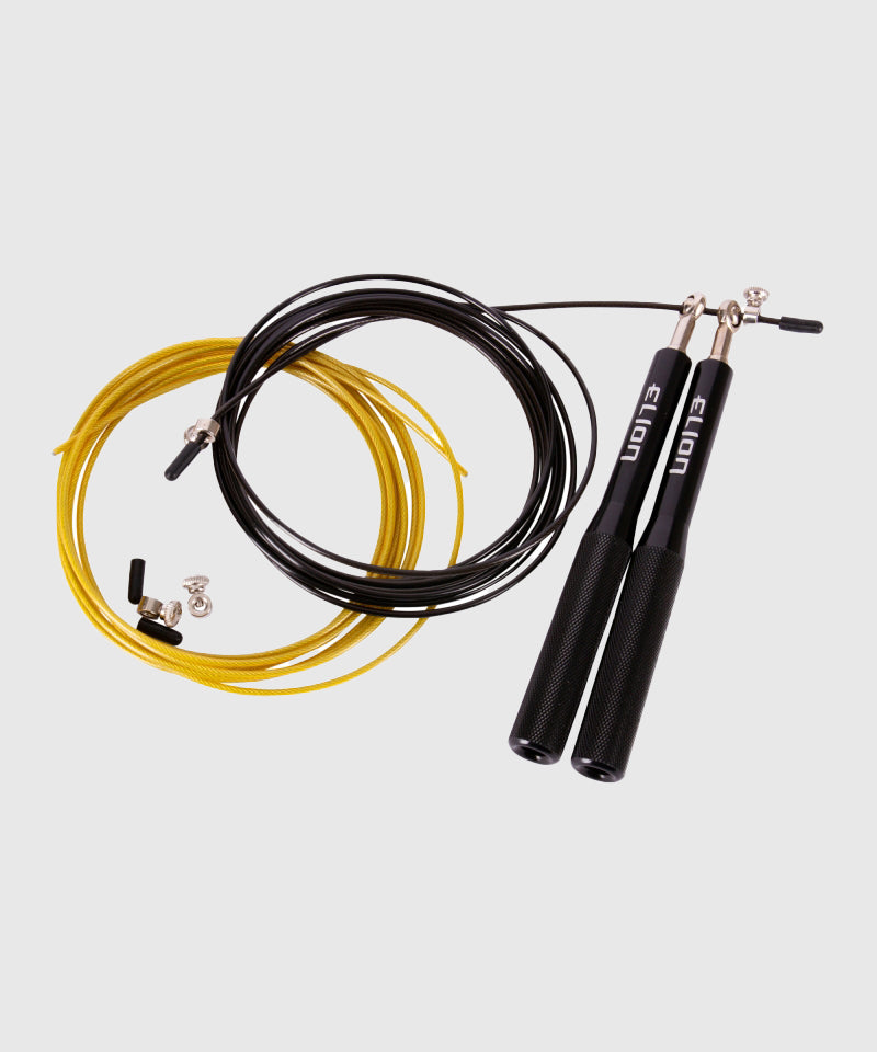 Elion Cuerda para Saltar Acero – Negro