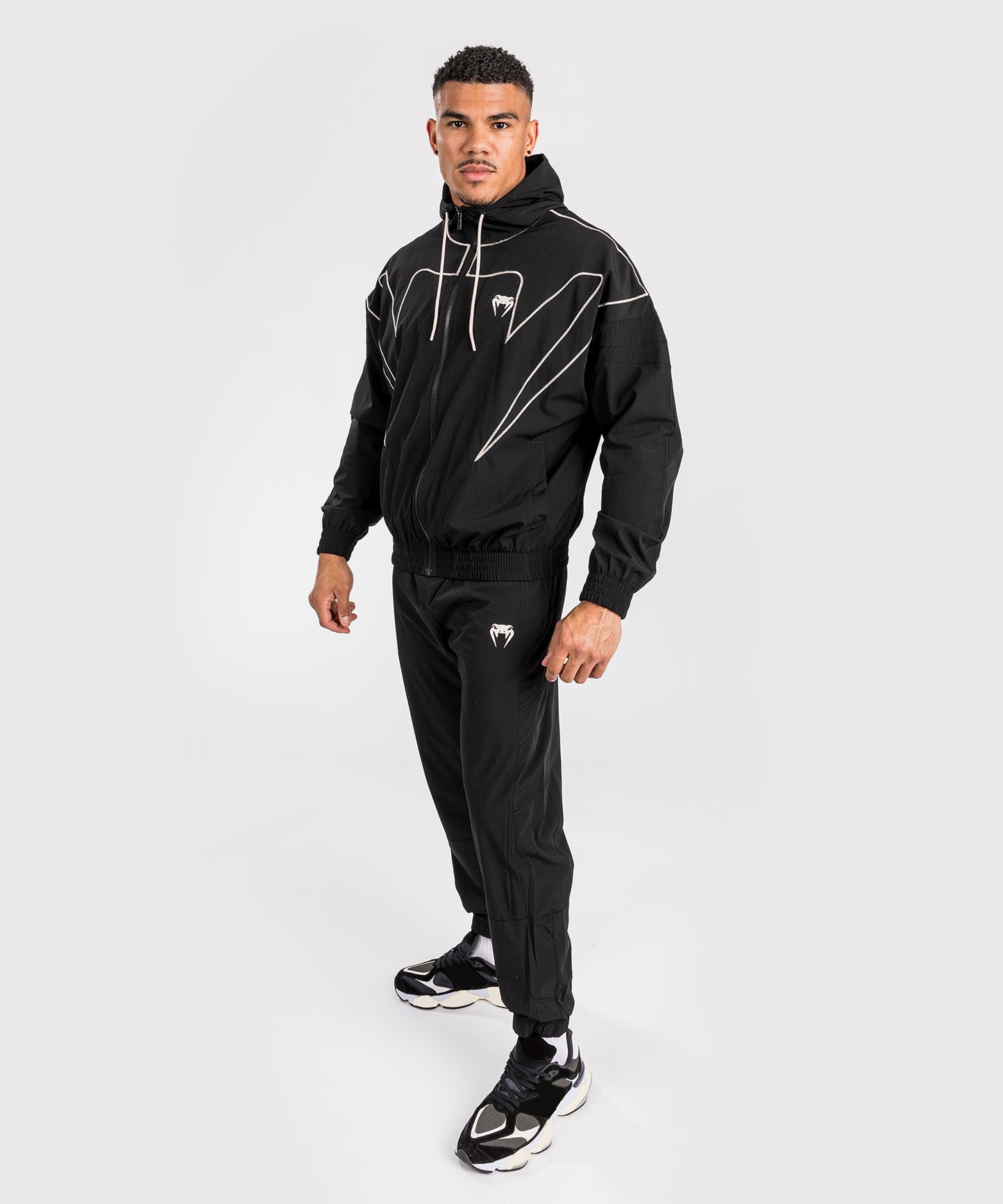 Veste de survêtement Venum Attack 90 - Noir/Blanc
