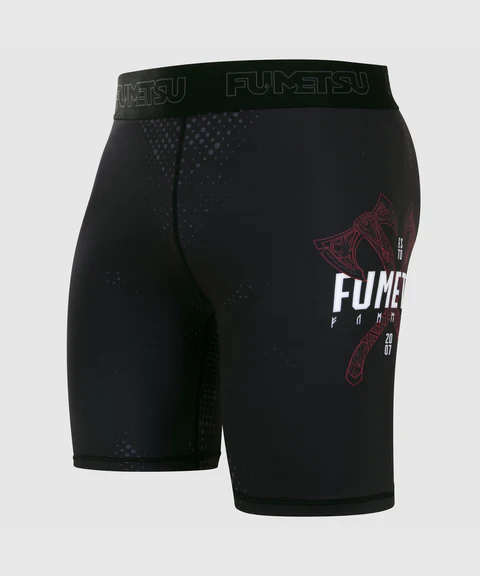 Fumetsu Berserker Vale Tudo Fightshorts - Schwarz/Rot