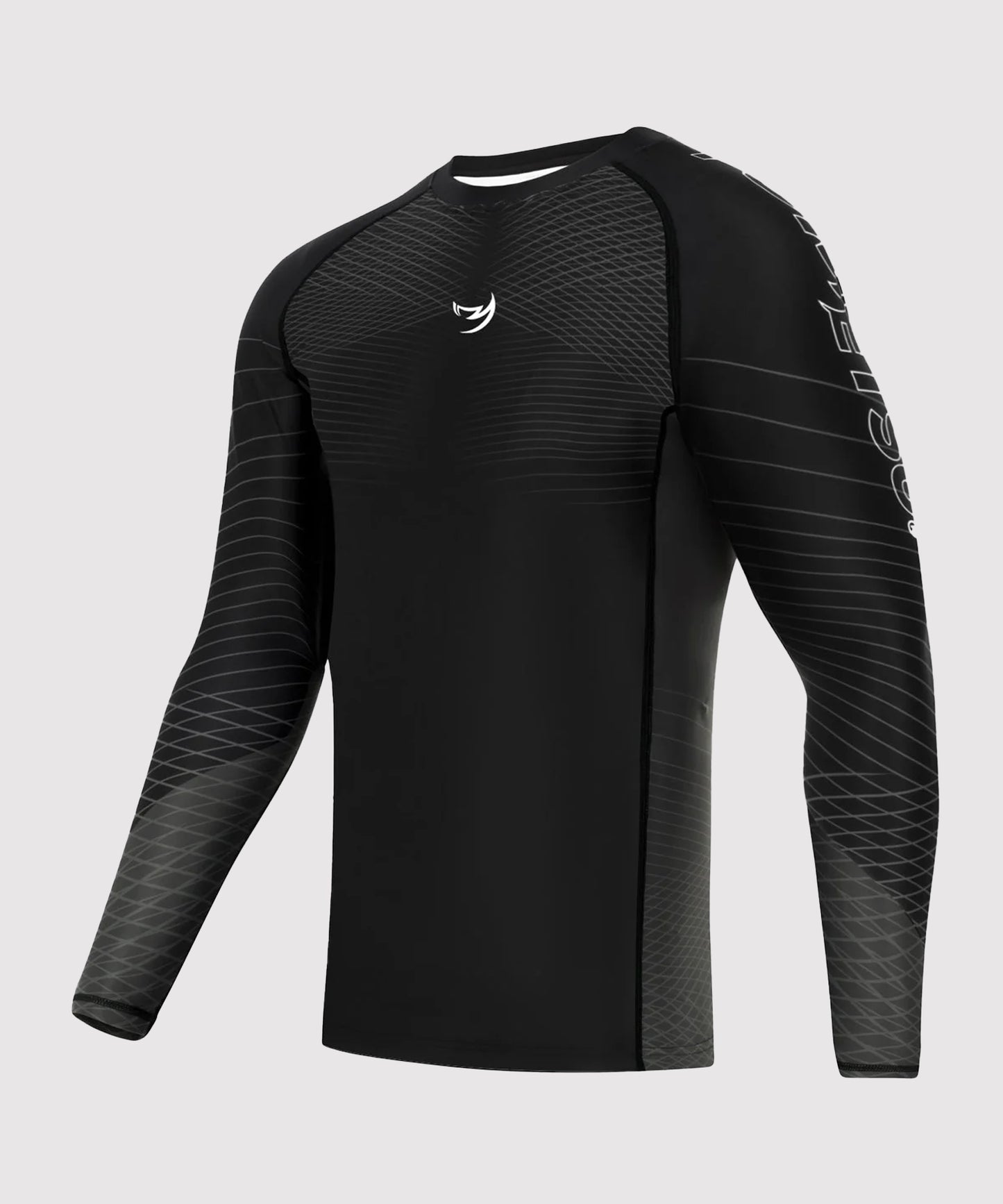 Rashguard À Manches Longues Fumetsu Competitor Mk2 - Noir/Noir