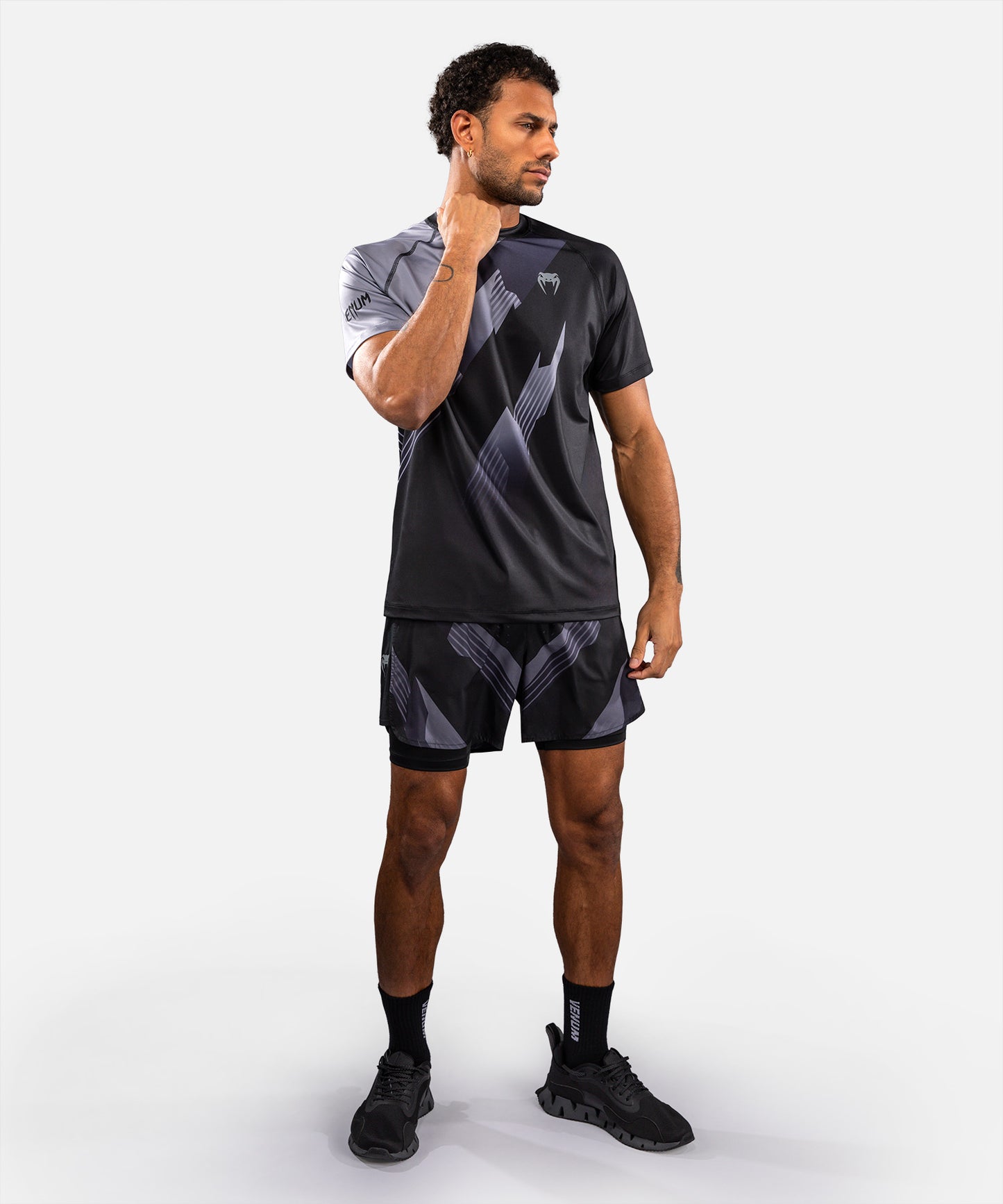 Venum No-Gi 6.0 Camiseta Dry Tech - Negro/Gris