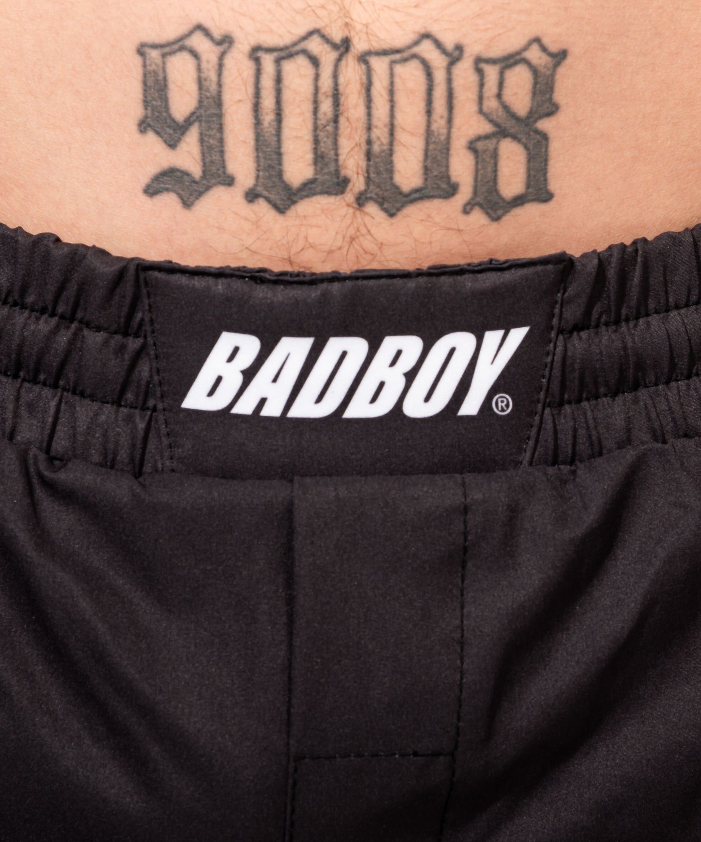 Bad Boy Logo Classic MMA Shorts - Black/White