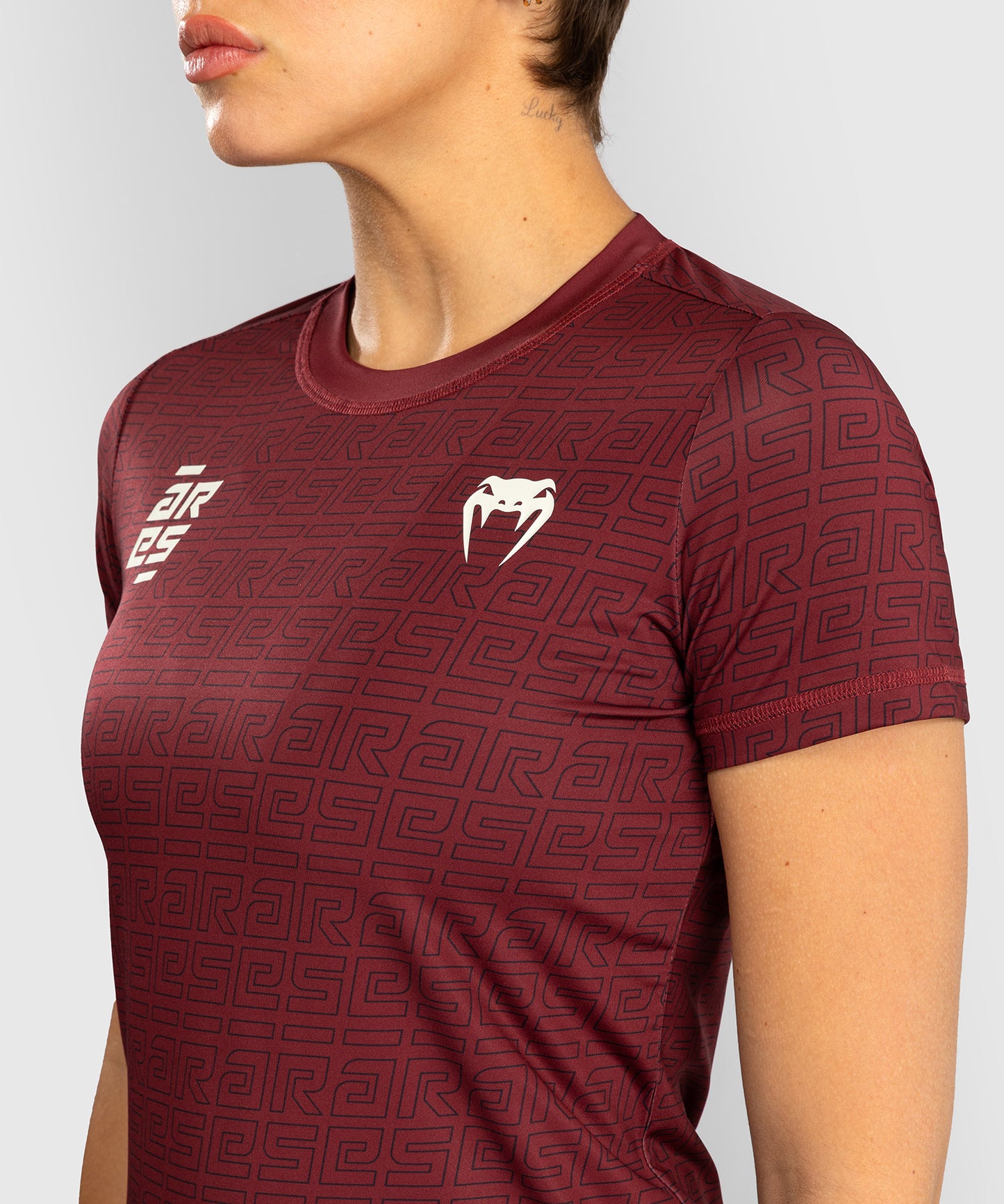 Venum x Ares Women’s Dry-Tech Shirt - Burgundy