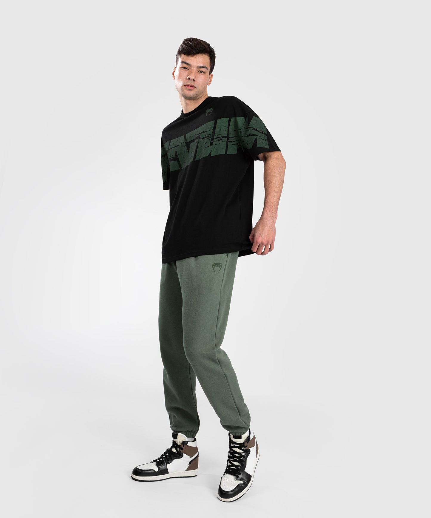 T-shirt Venum Connect XL - Noir/Vert