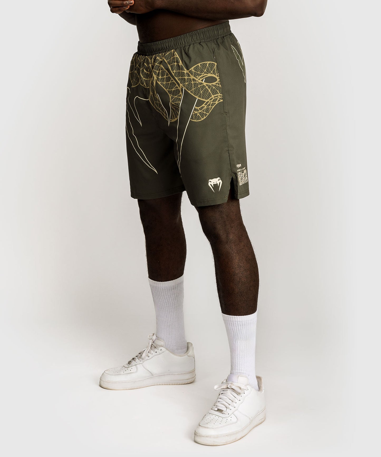 Venum Serpenti Trainingsshorts – Khaki/Bronze/Ivory