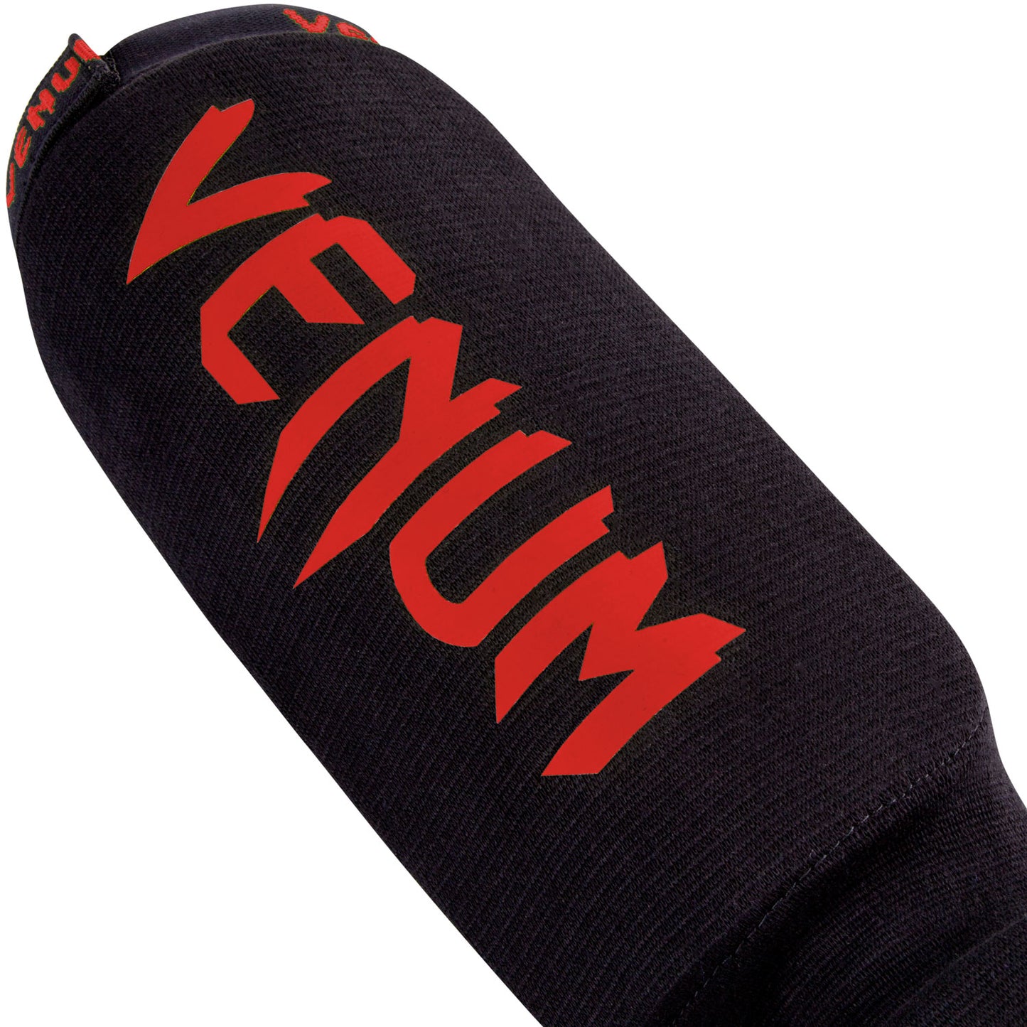 Venum Kontact Shinguards - Black/Red